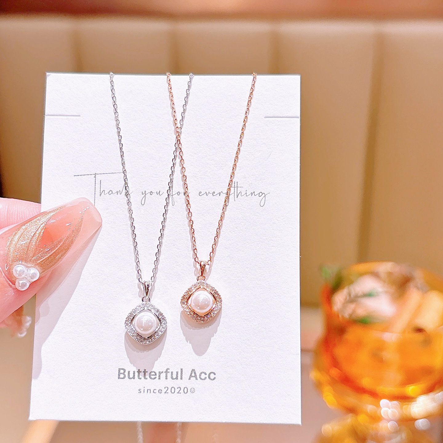 Solid Silver Necklace Elegant Date Night Gold