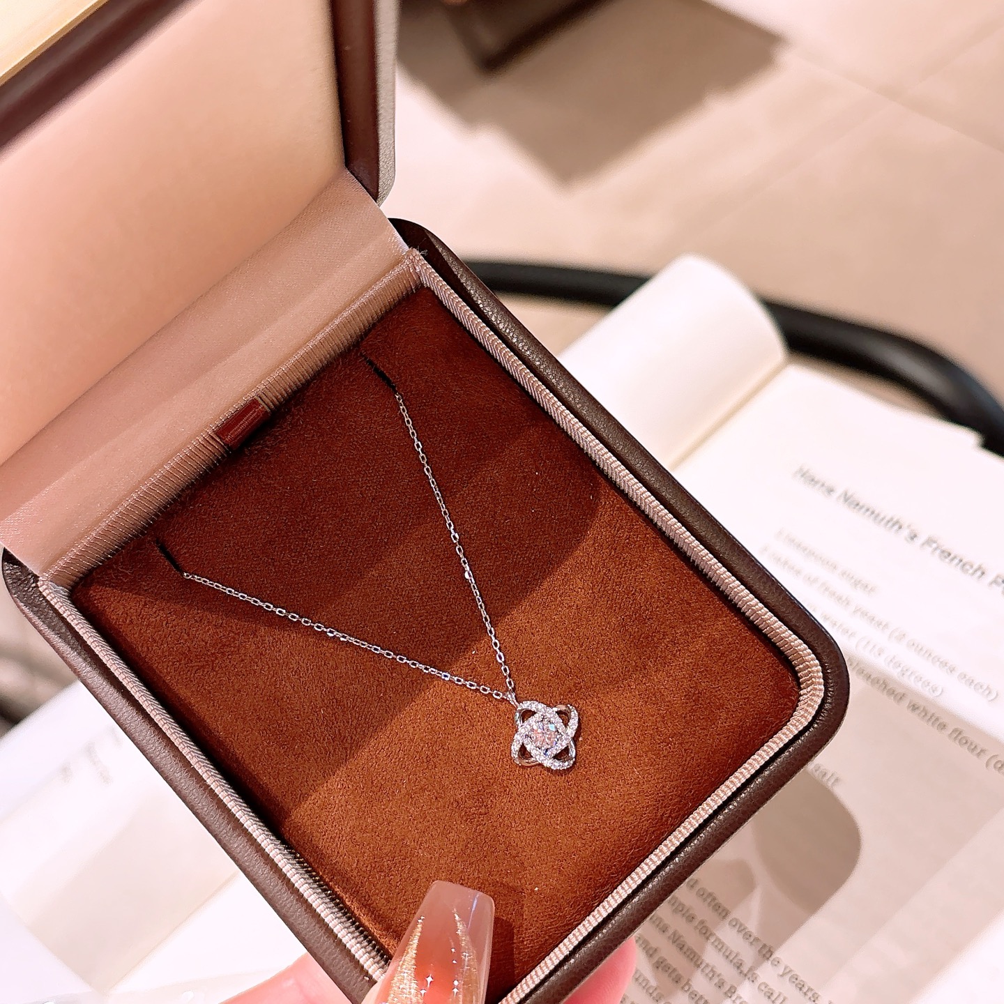 Nickel Free Silver Necklace Cute Party Silver