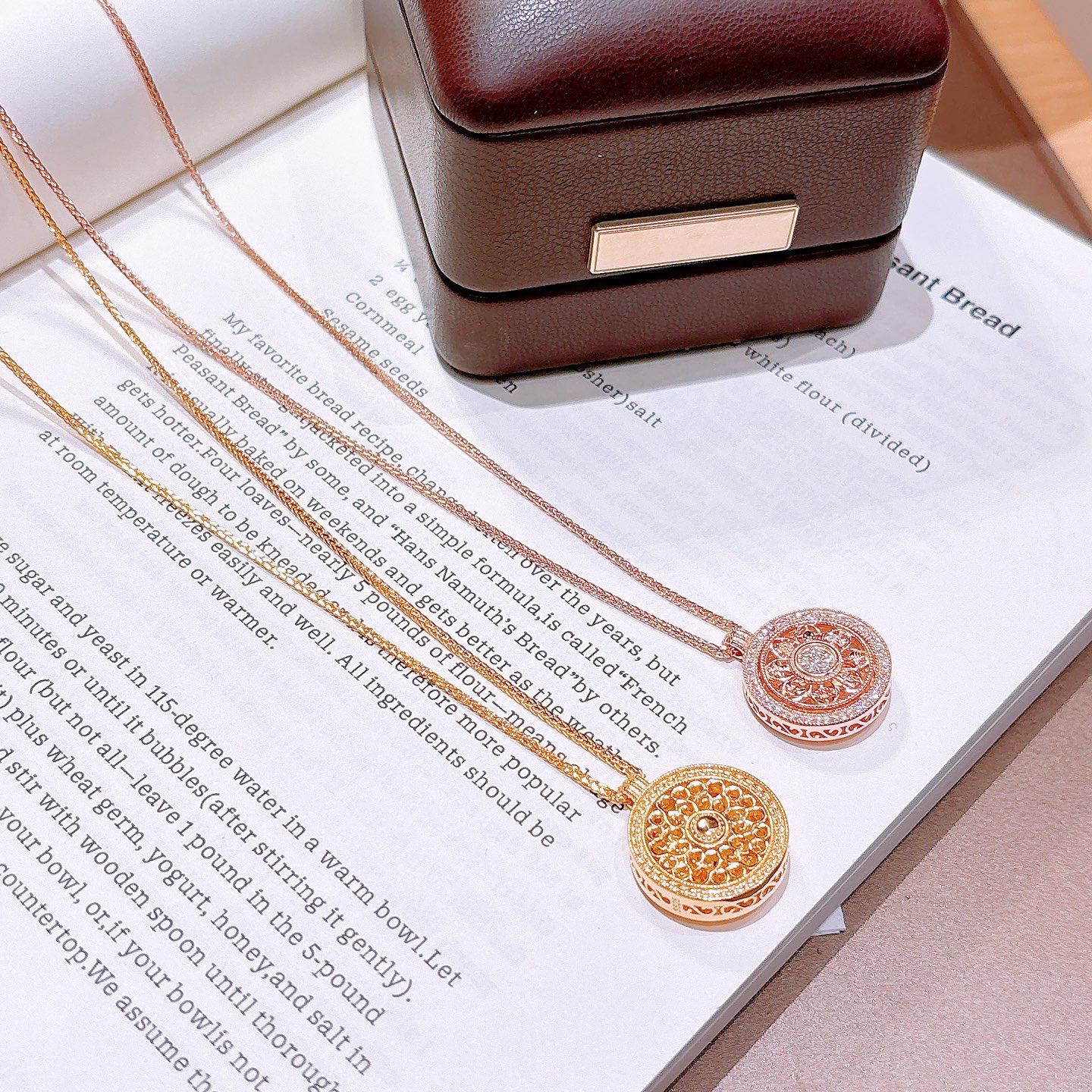 軽やかアレルギー対応シルバーネックレスゴールド 父の日