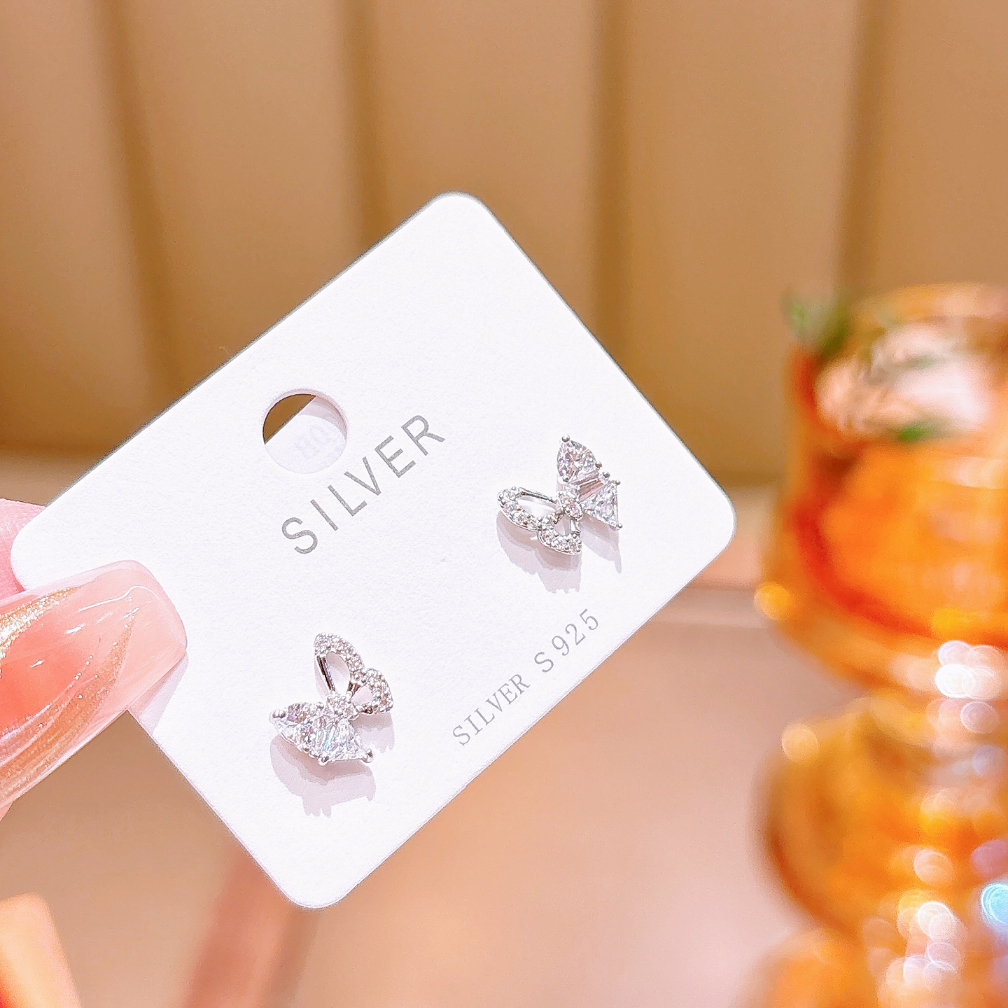 Low Allergy Silver Earrings Minimalist Annual Party Gold