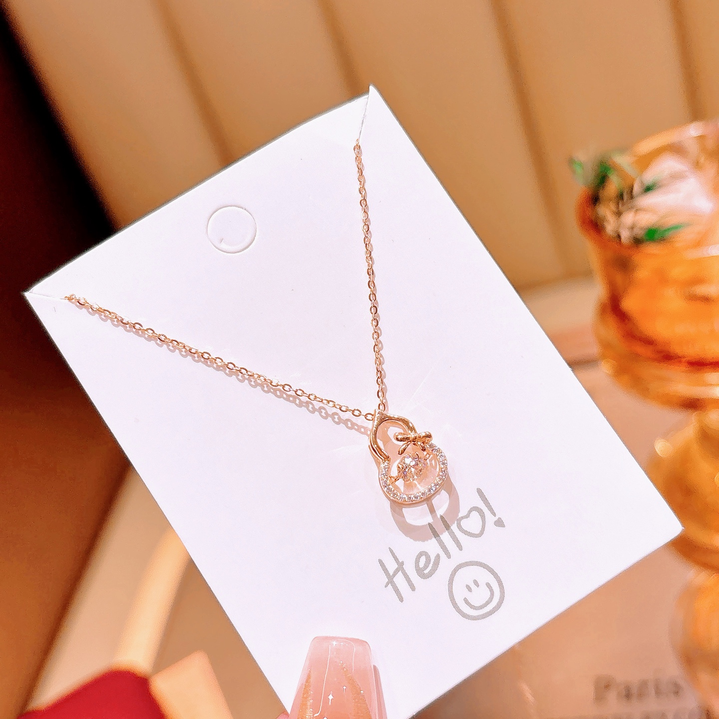 Nickel Free Silver Necklace Vintage Bestie Gift Silver