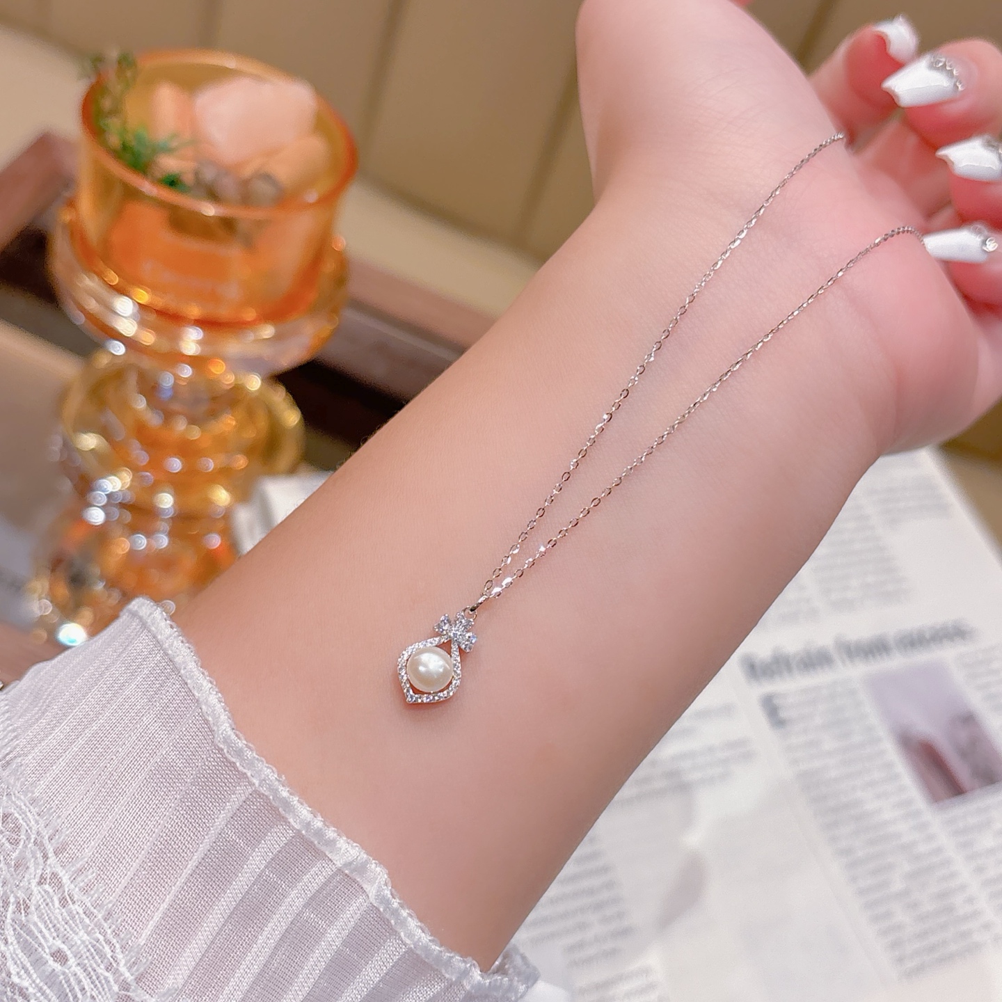 925 Silber Kette Lebendig Geburtstag Silber