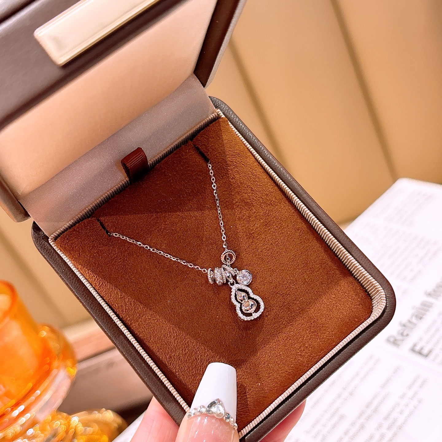 レトロ925シルバーネックレスシルバー 婚約