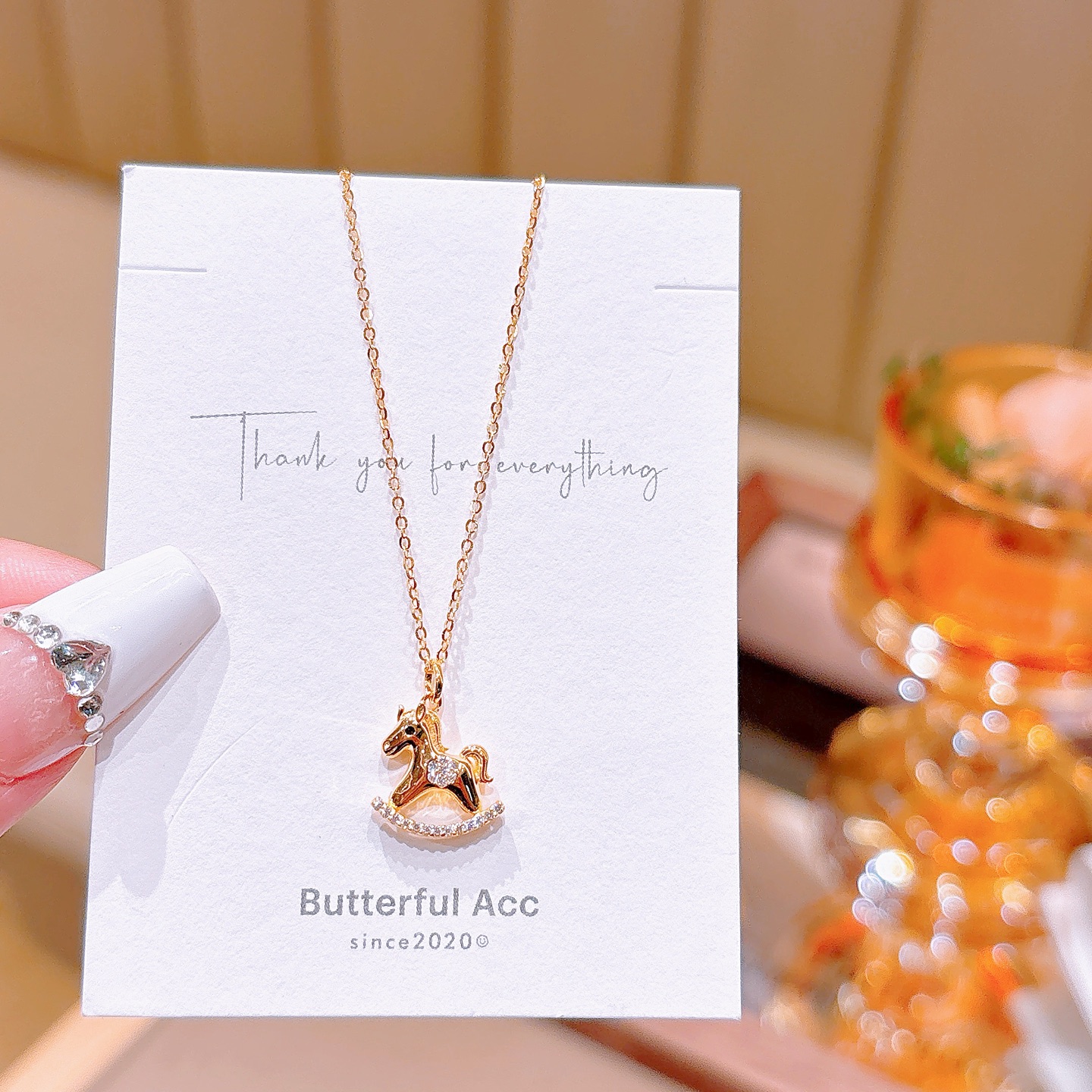 925 Silver Necklace Sweet & Cool Wedding Favor Silver