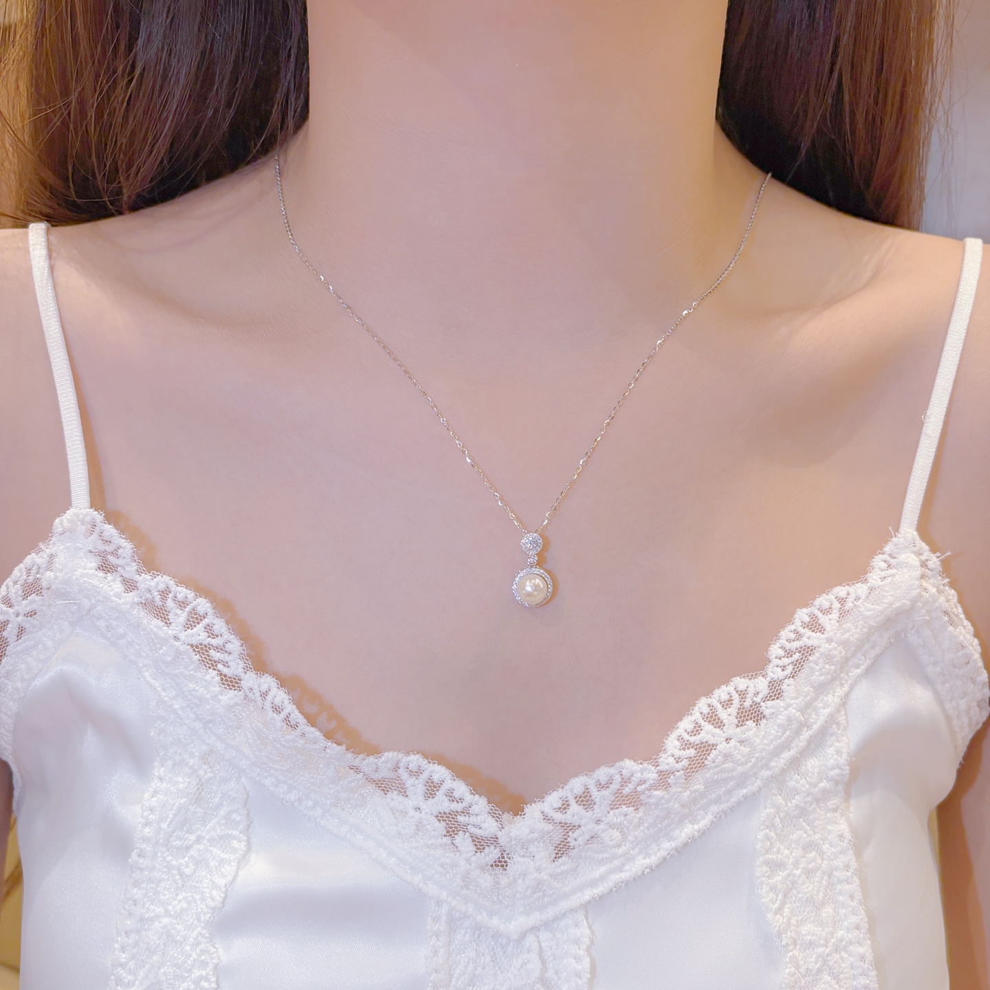 Fine Silver Necklace Artistic Father's Day Silver