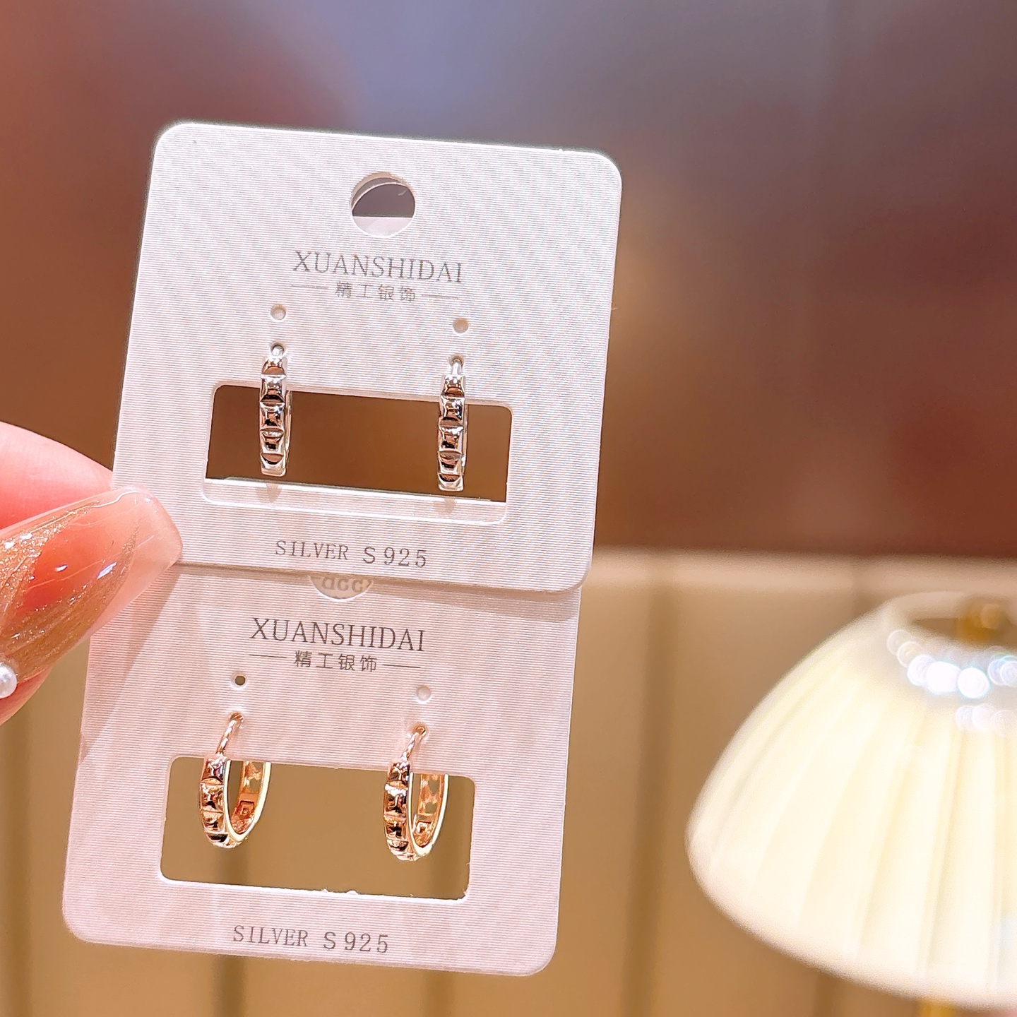 Hypoallergenic Silver Ear Cuffs Delicate Self-love Gold