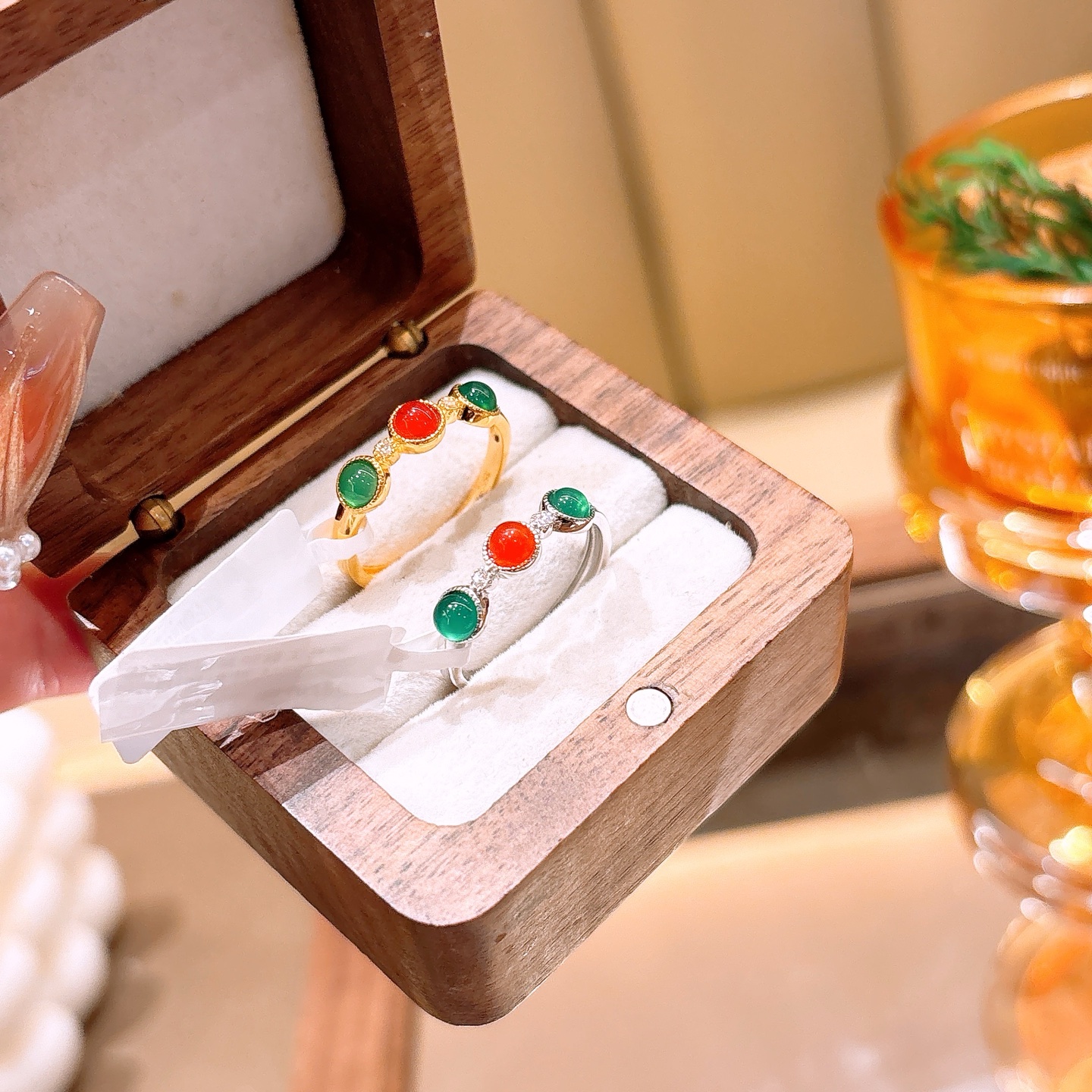 高級感ニッケル無添加銀リングシルバー 卒業