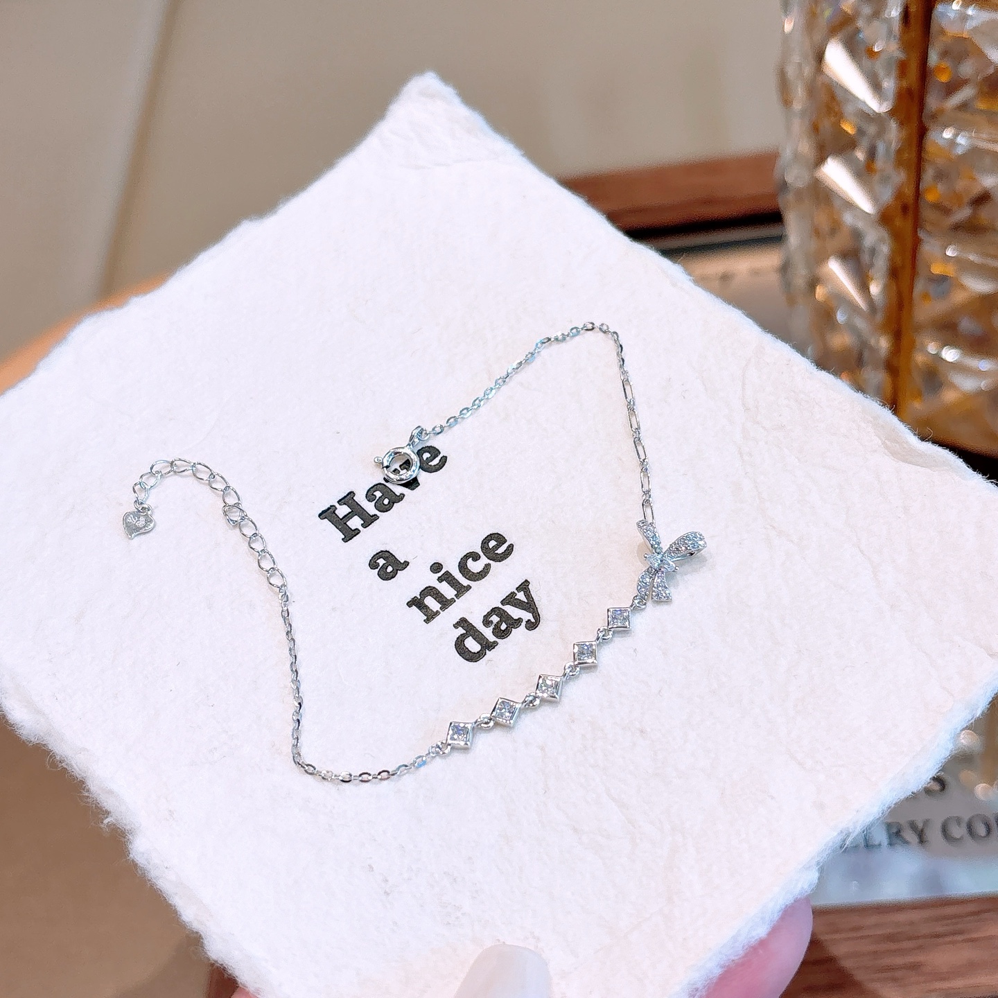 シック高品質シルバーブレスレットシルバー 通勤