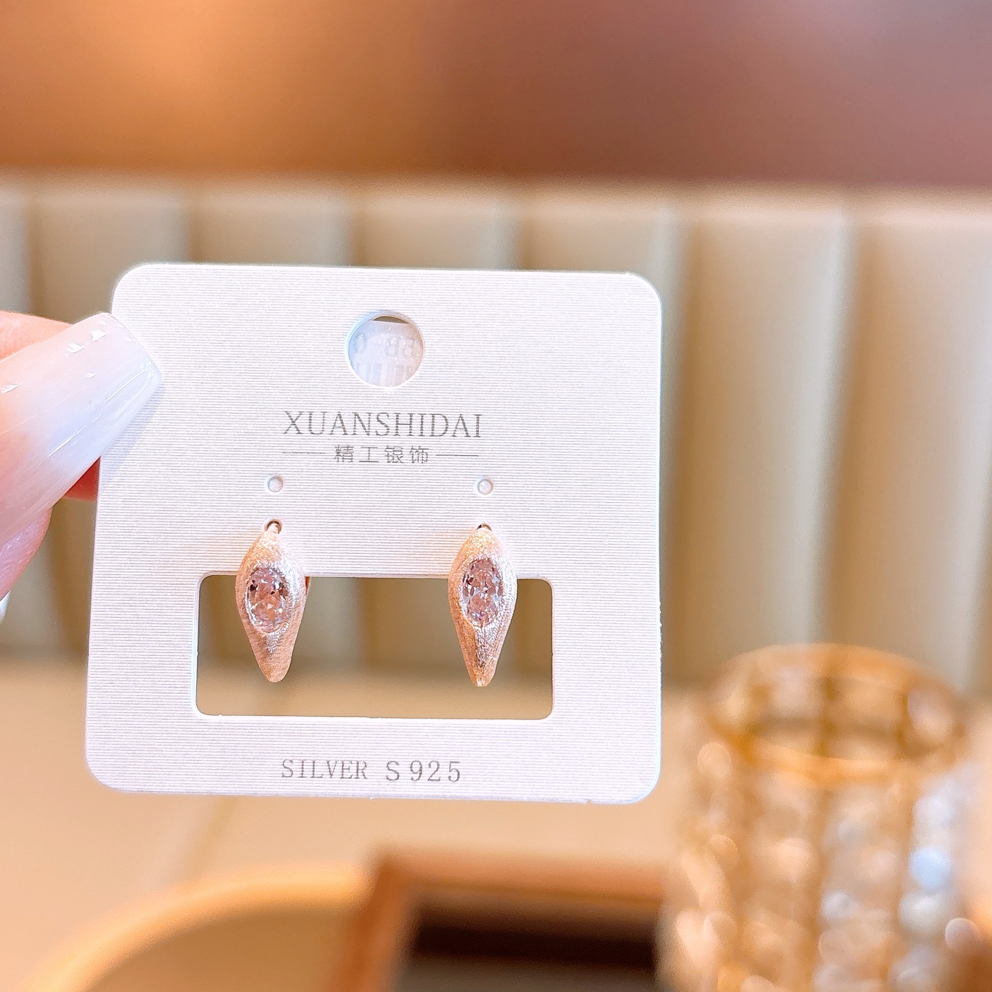 Fine Silver Ear Cuffs Sweet Date Night Gold