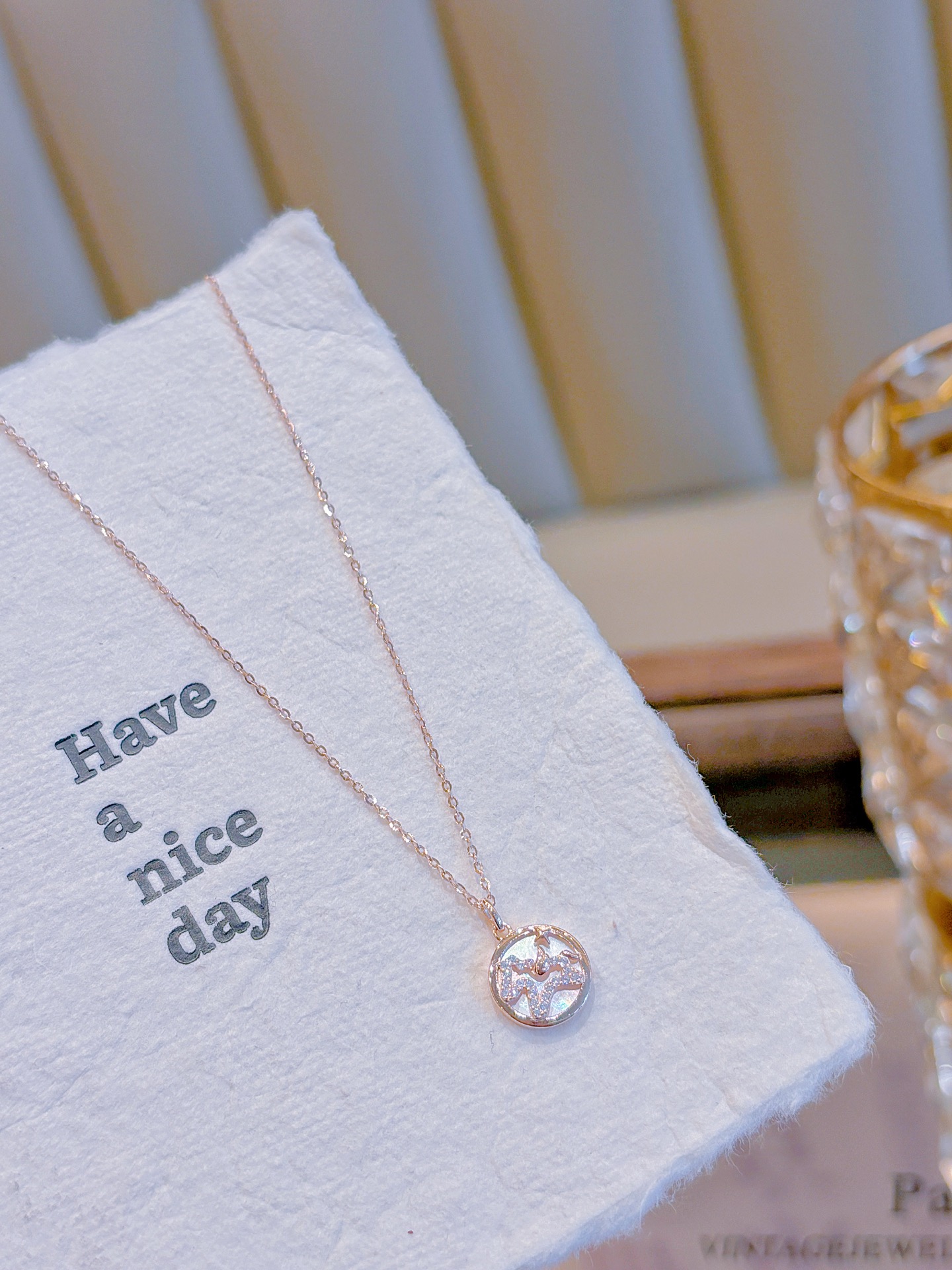 High Polish Silver Necklace Gentle Christmas Gold