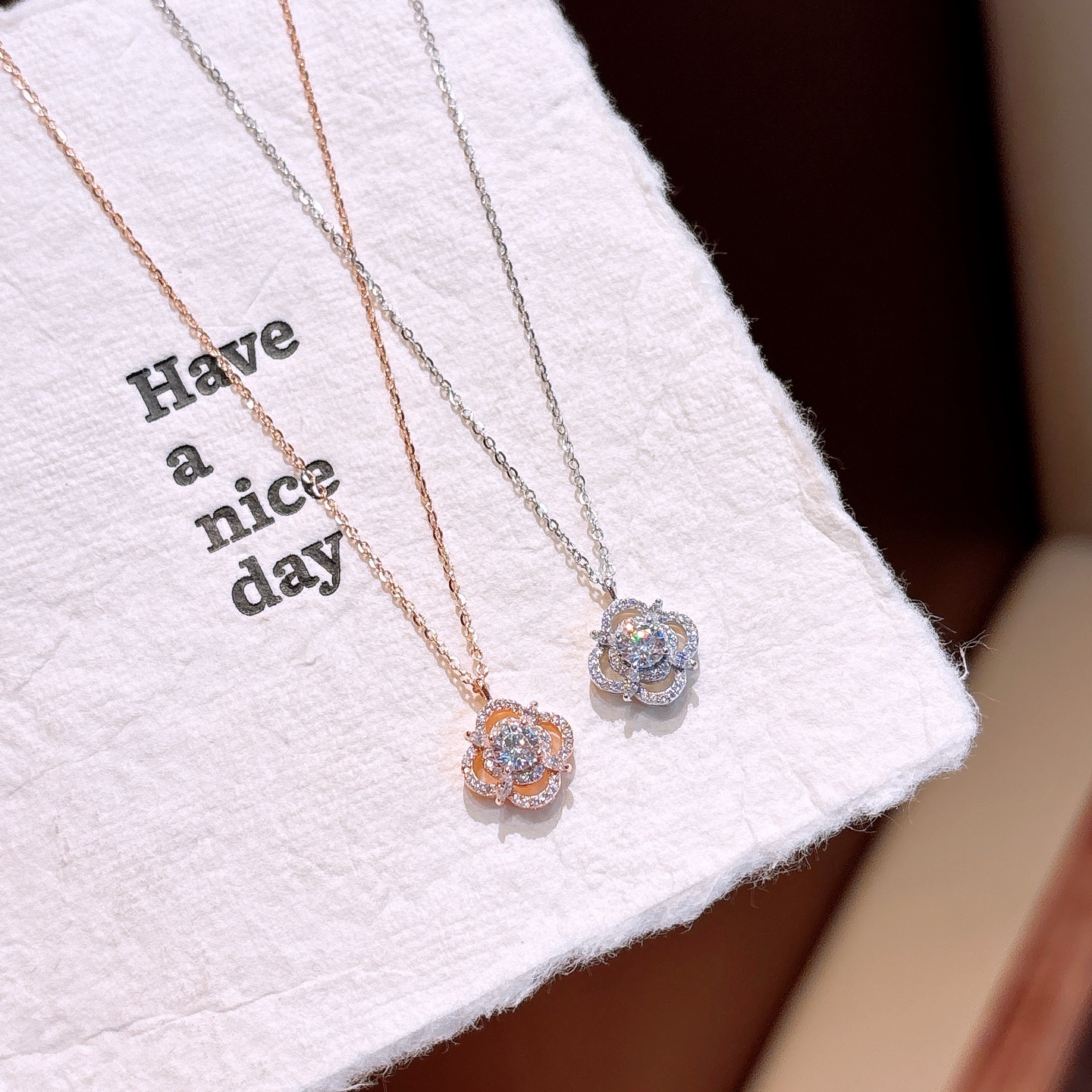 Low Allergy Silver Necklace Unique Workplace Gold