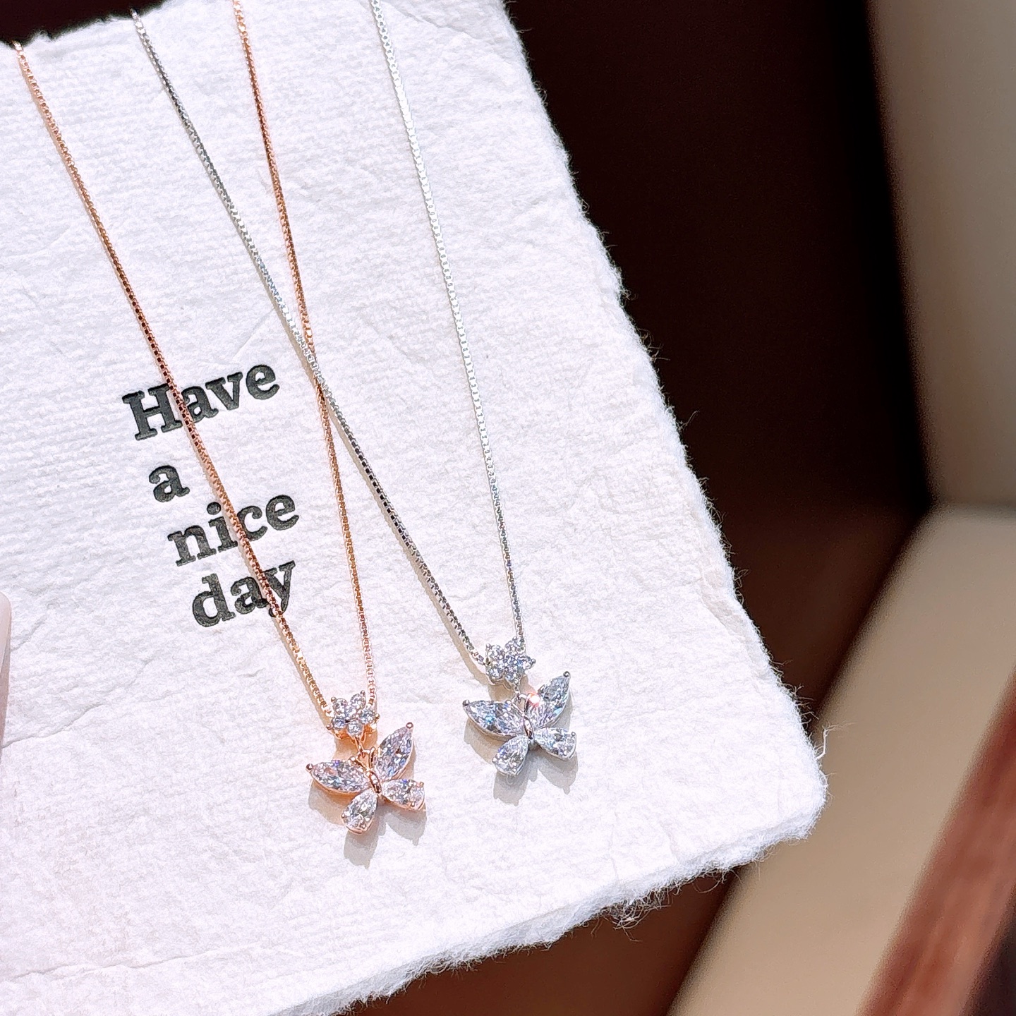 925 Silver Necklace Ultra Minimal Office Silver