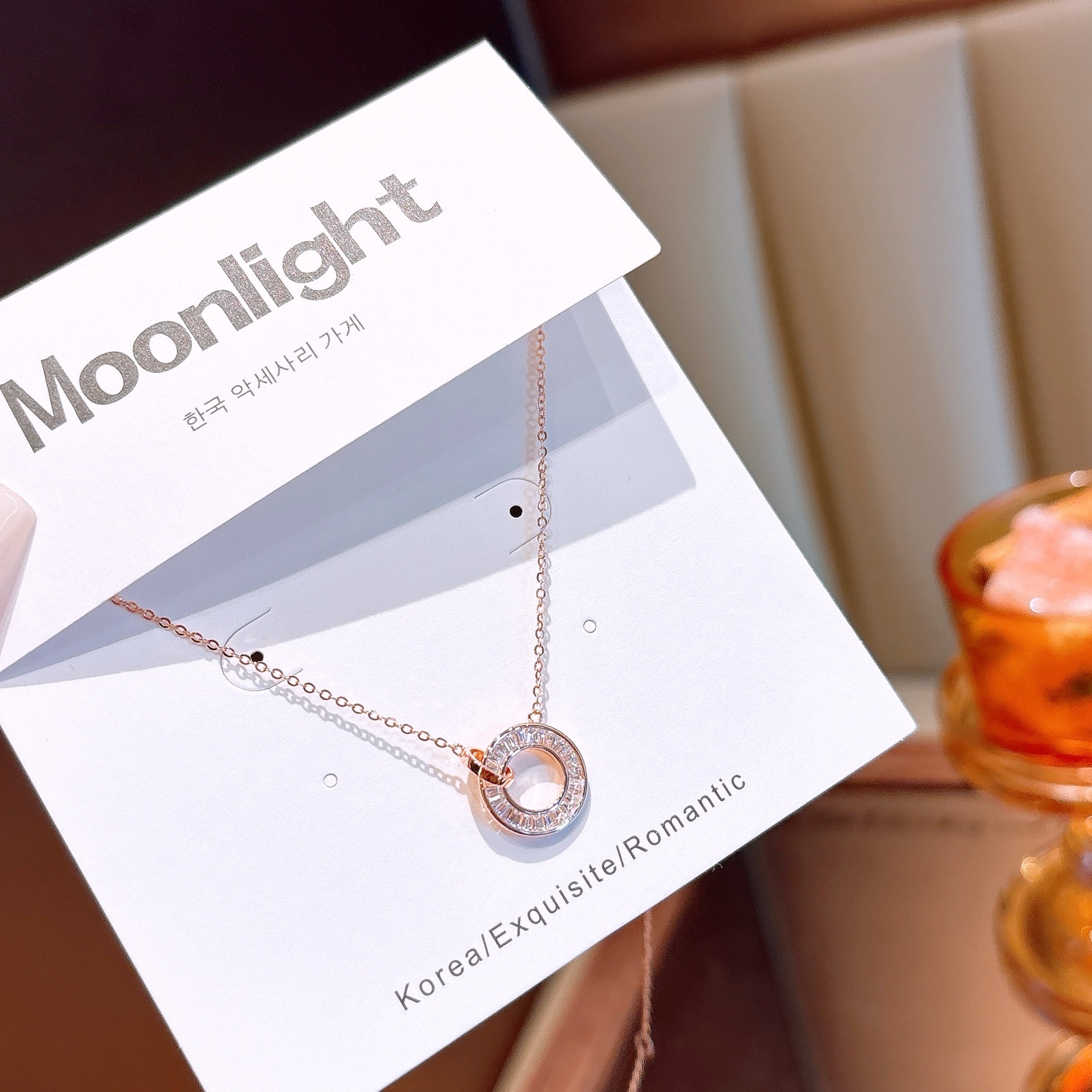 925 Silver Necklace Pure Housewarming Gold