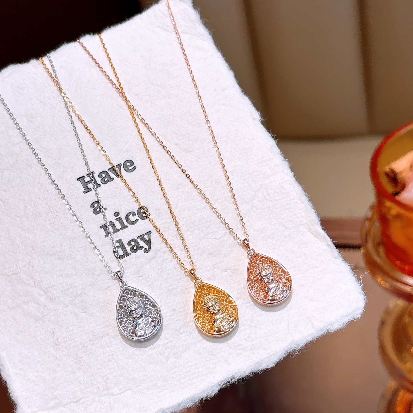 Low Allergy Silver Necklace Ethereal Annual Party Gold