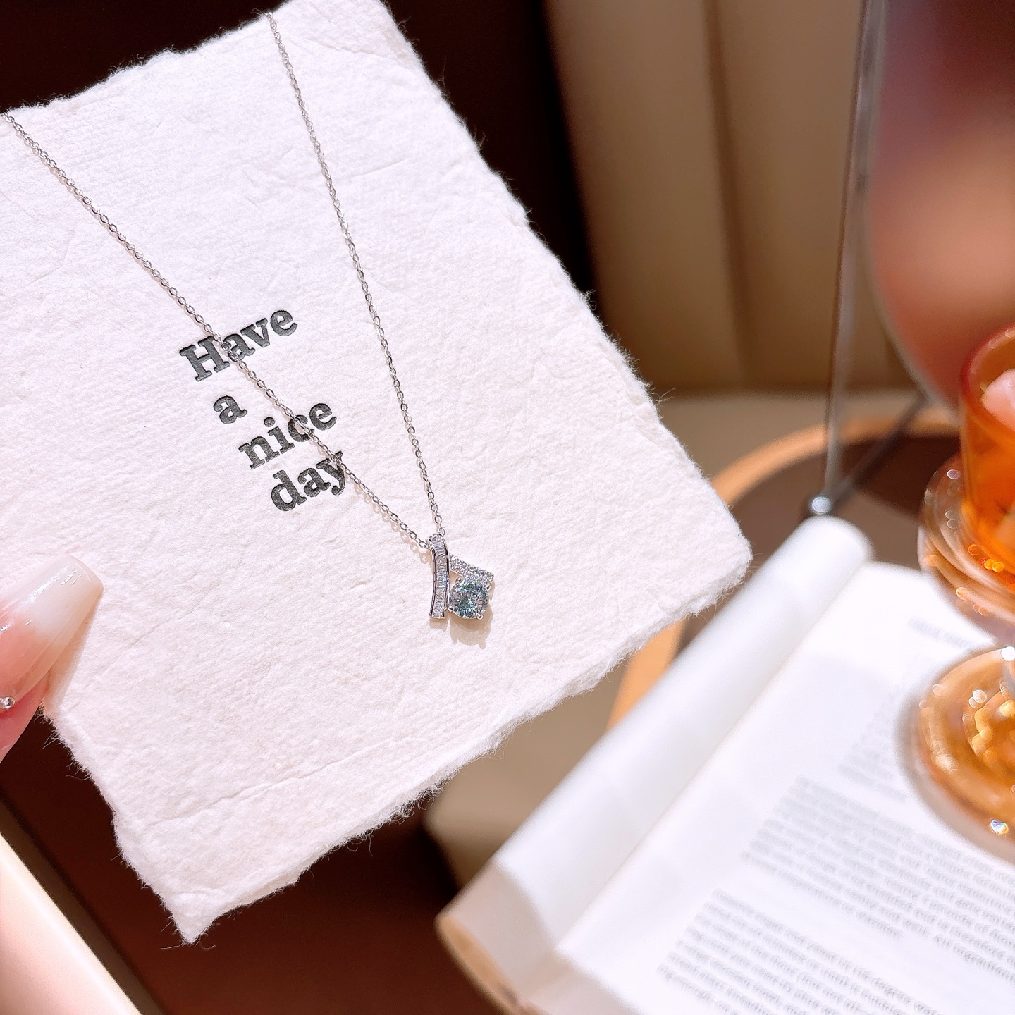 遊び心925シルバーネックレスゴールド 母の誕生日