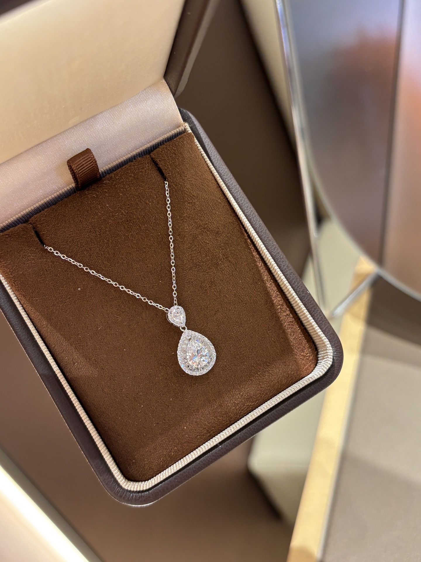 Massivsilber Kette Mode Hochzeit Silber