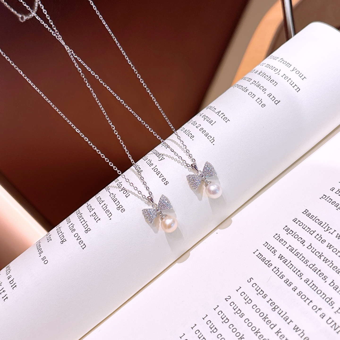 S925 Sterling Silver Necklace Ethereal Gift for Her Silver