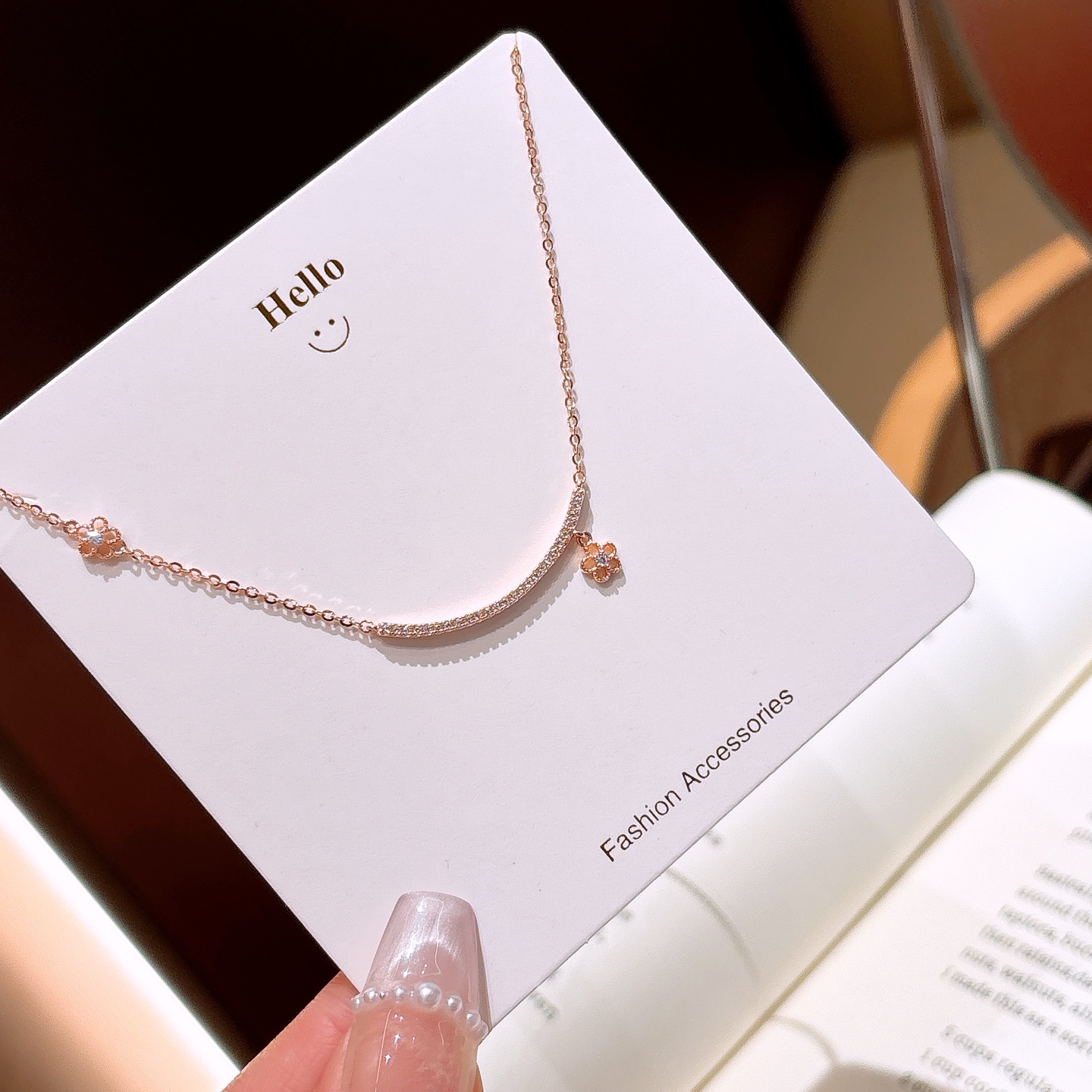 S925 Sterling Silver Necklace French Confession Gold