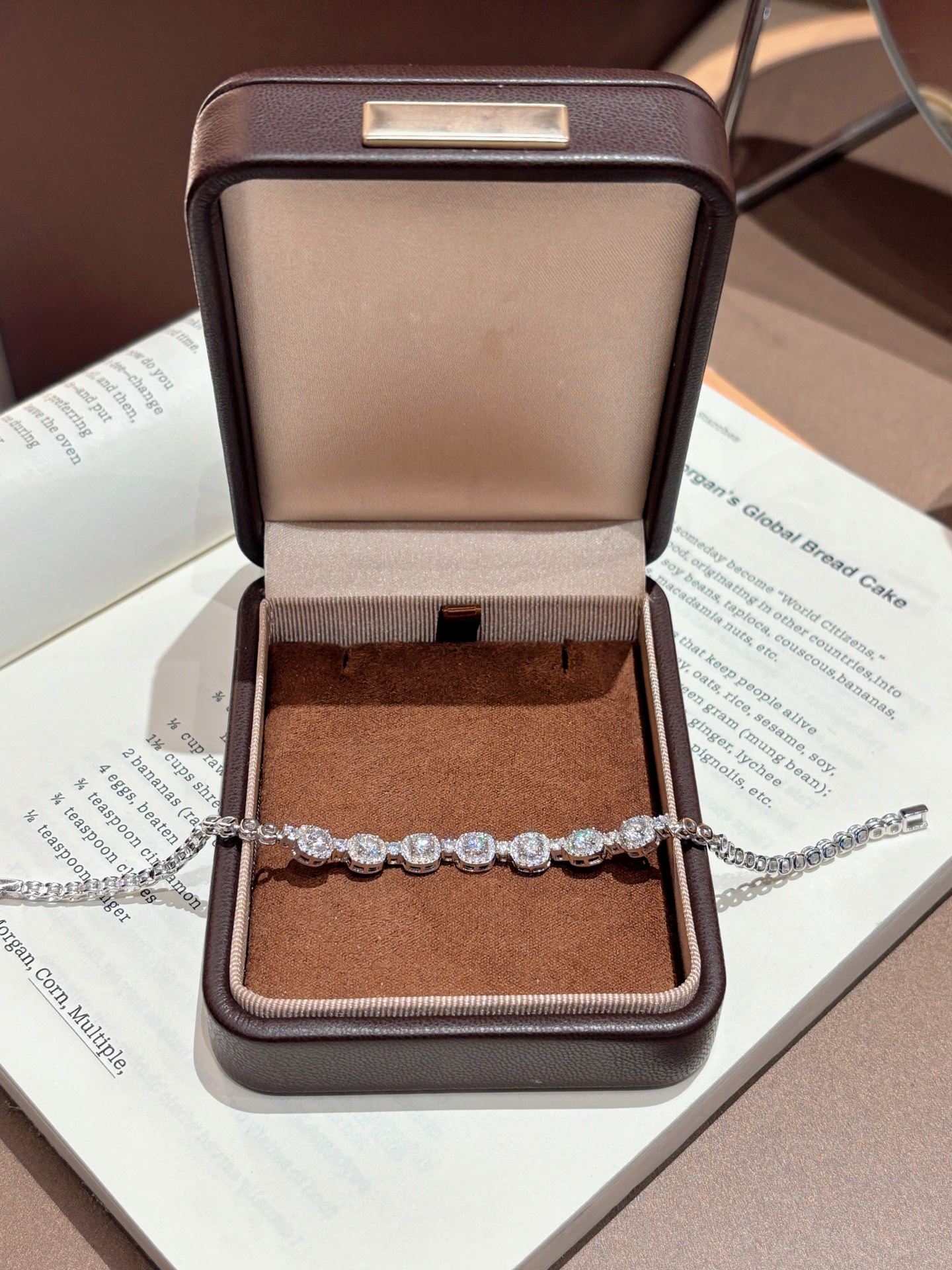 S925 Sterling Silver Moissanite Bracelet Sweet & Cool Gift for Her