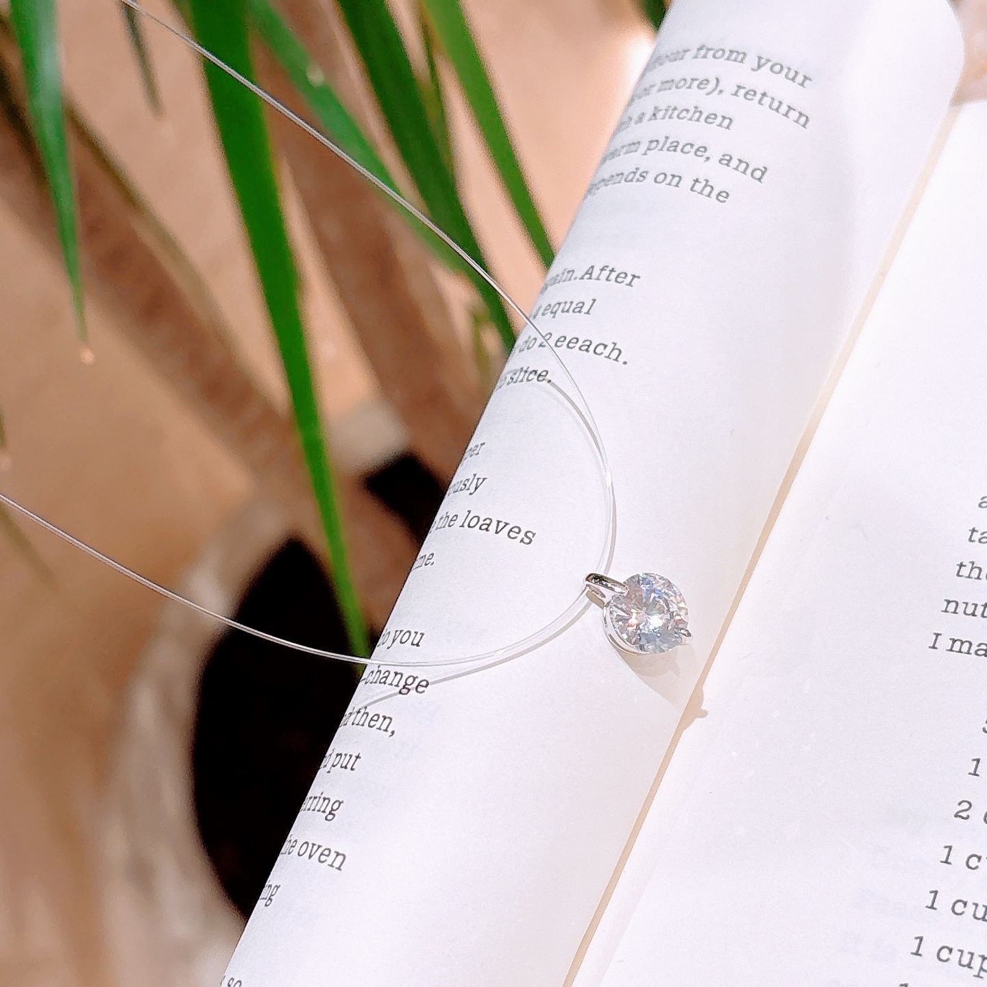 S925 Sterlingsilber Kette Wald Hochzeit Gold