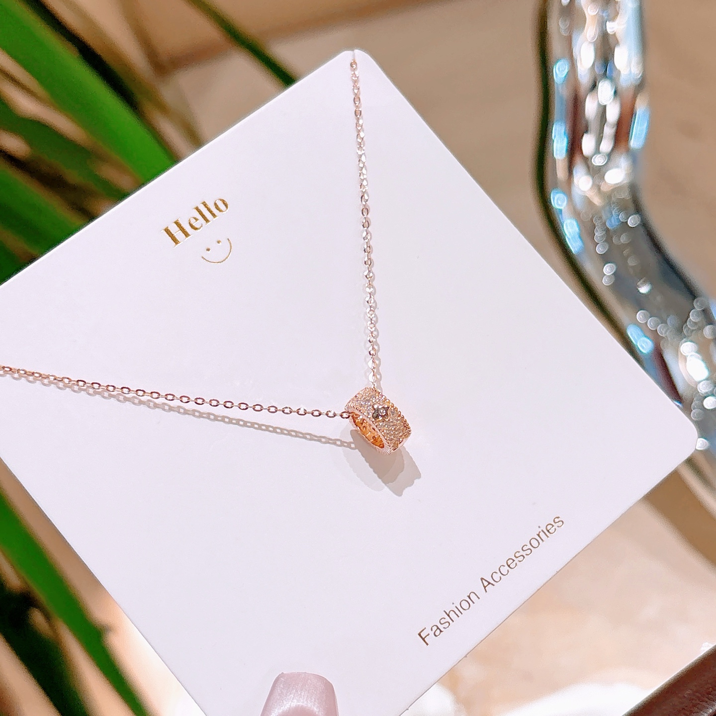 925 Silber Kette Präzision Geschenk für beste Freundin Silber