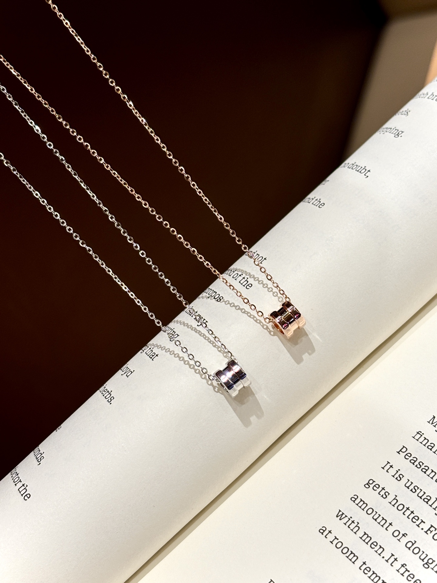 High Polish Silver Necklace Fashion Anniversary Silver