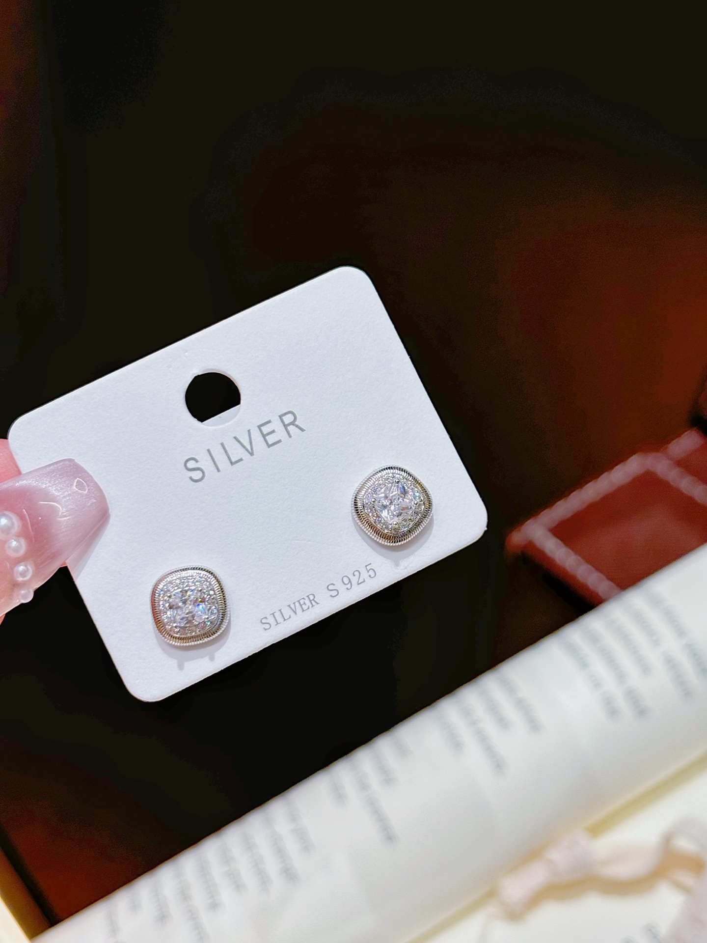 Nickel Free Silver Earrings French Office Silver