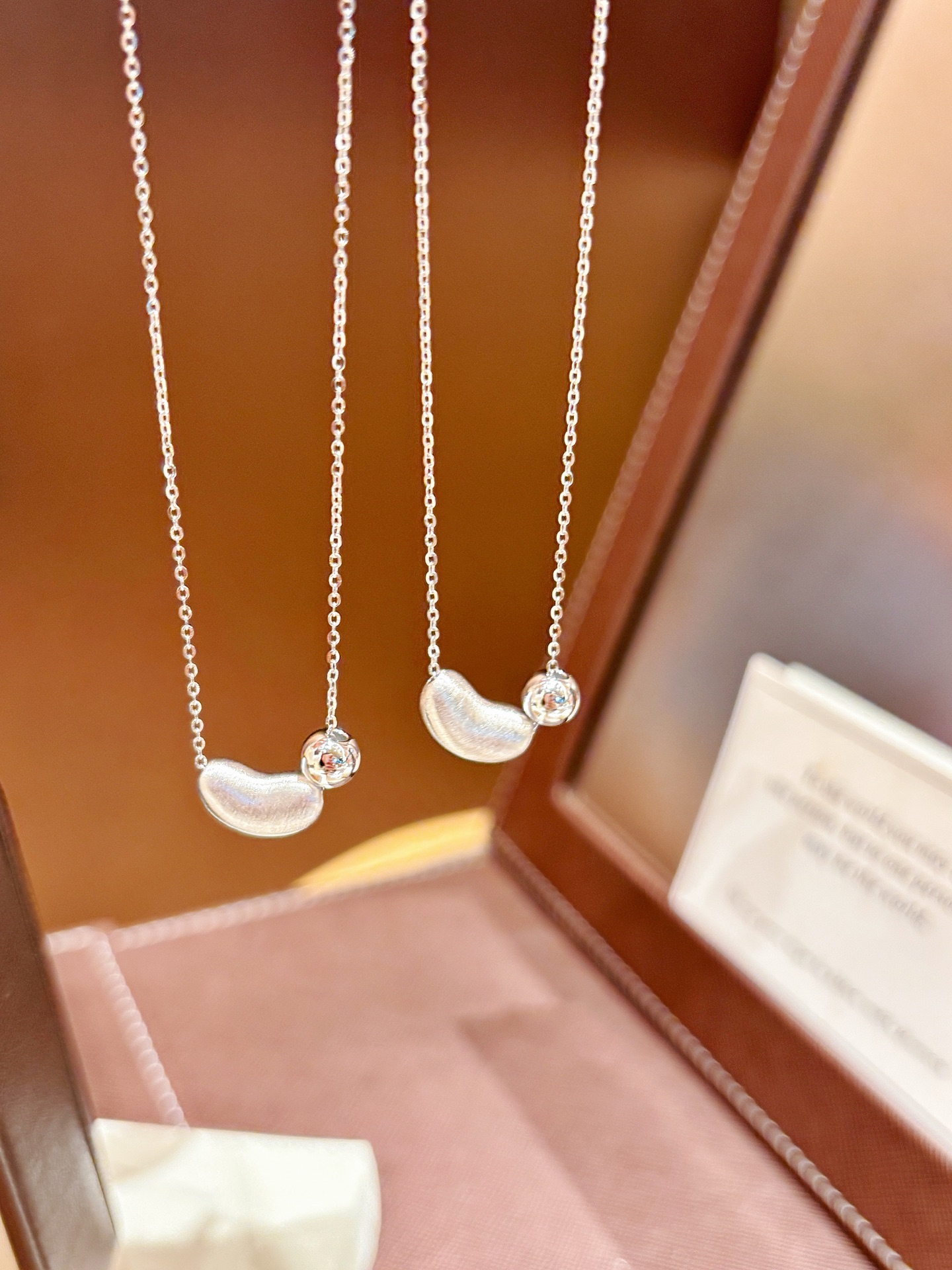 Nickel Free Silver Necklace Girly Office Gold