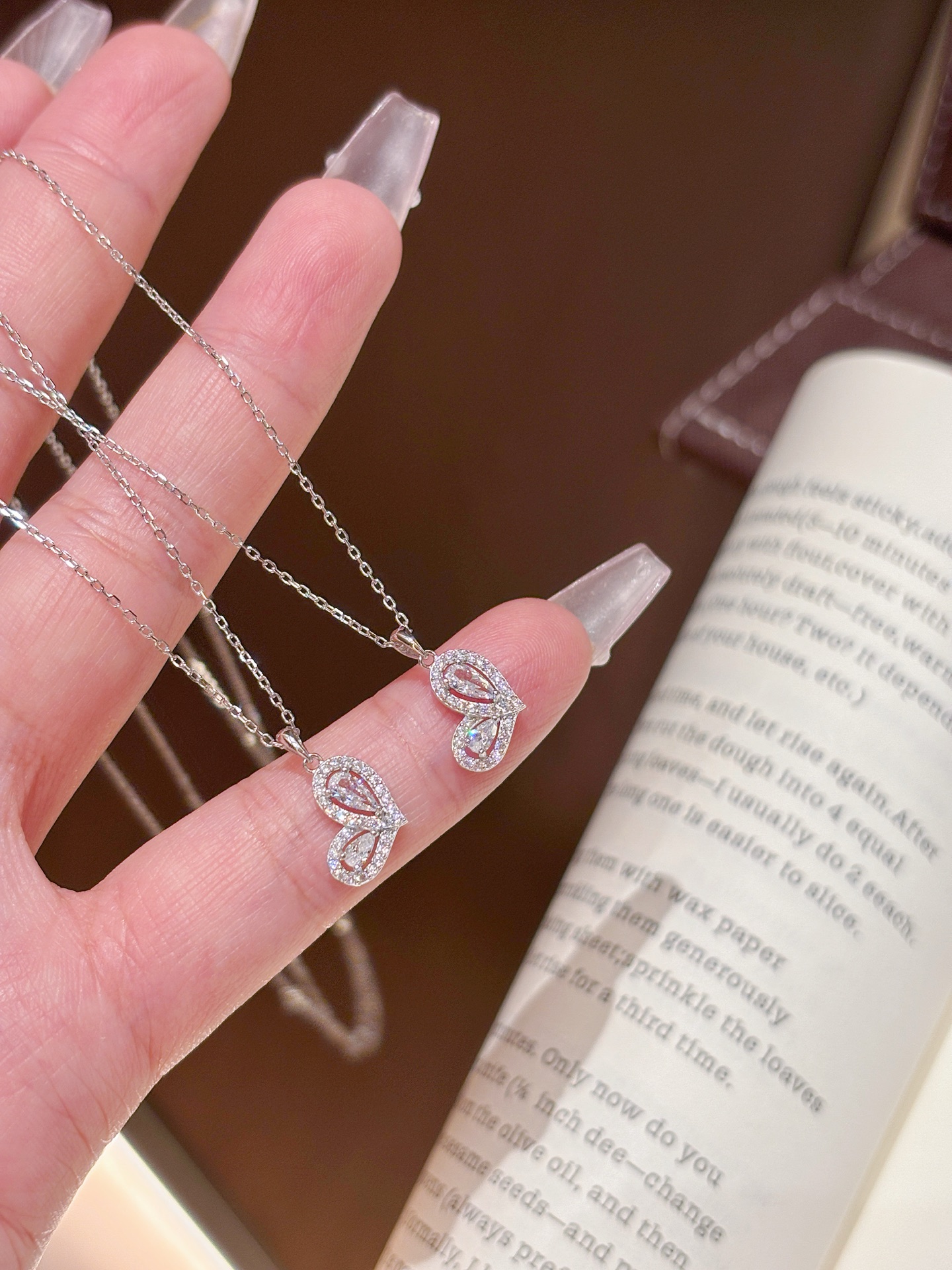 Solid Silver Necklace Unique Mother's Birthday Silver