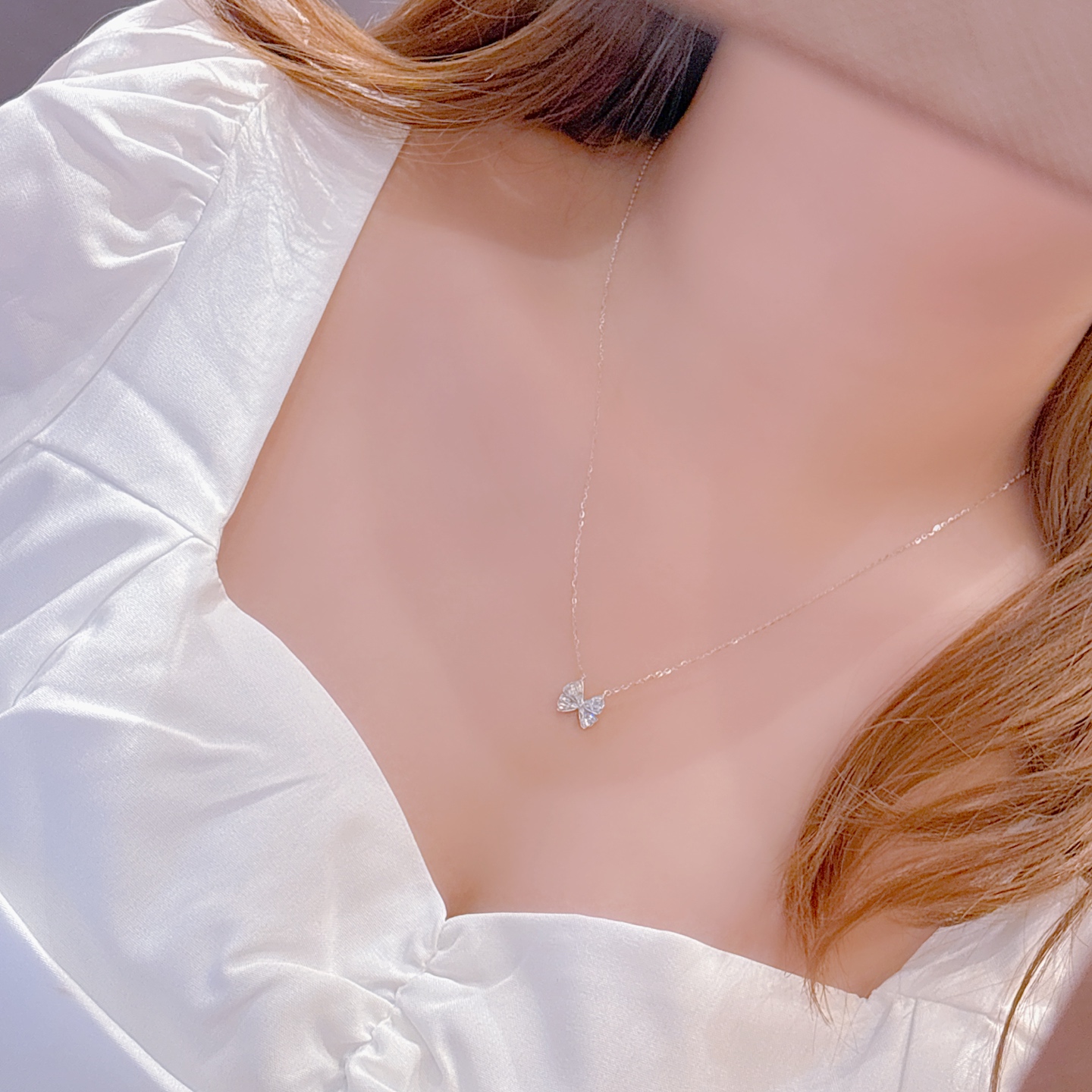 High Polish Silver Earrings & Necklace Set Forest Wedding Registration