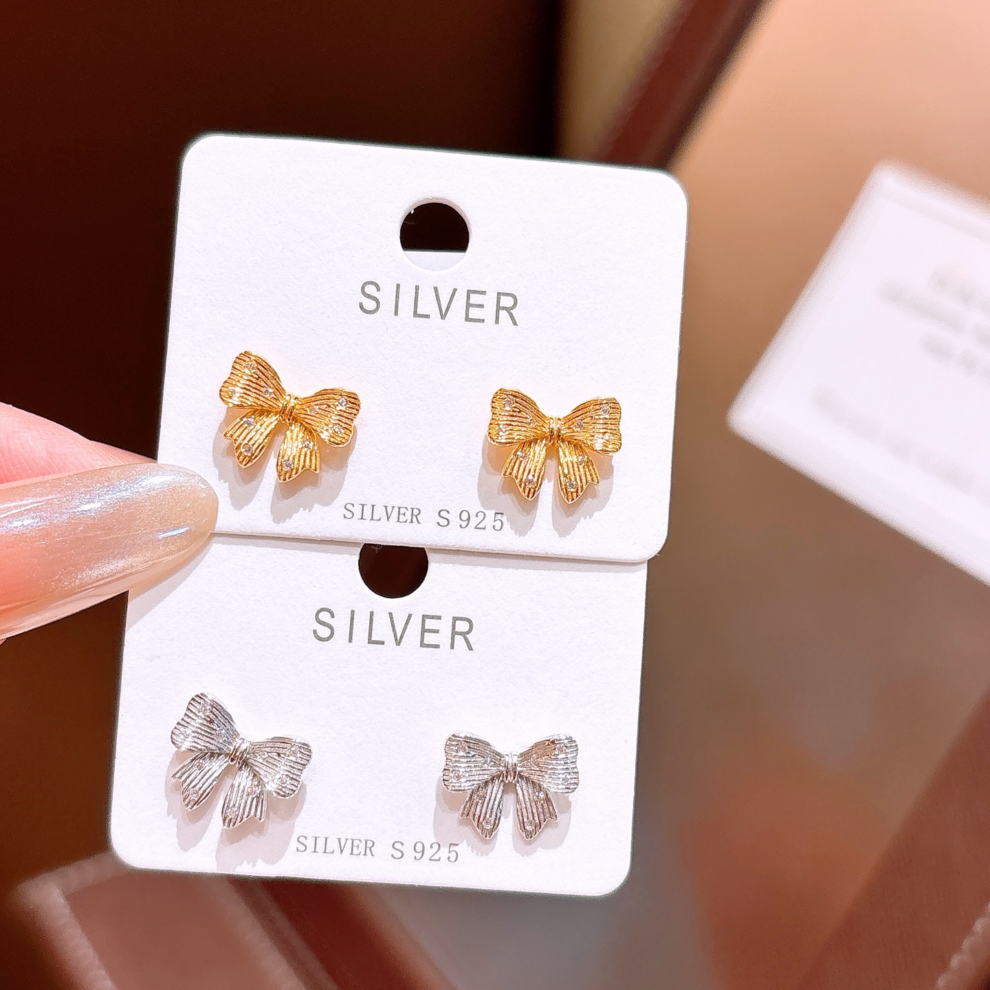 Fine Silver Earrings Lively Valentine's Day Silver