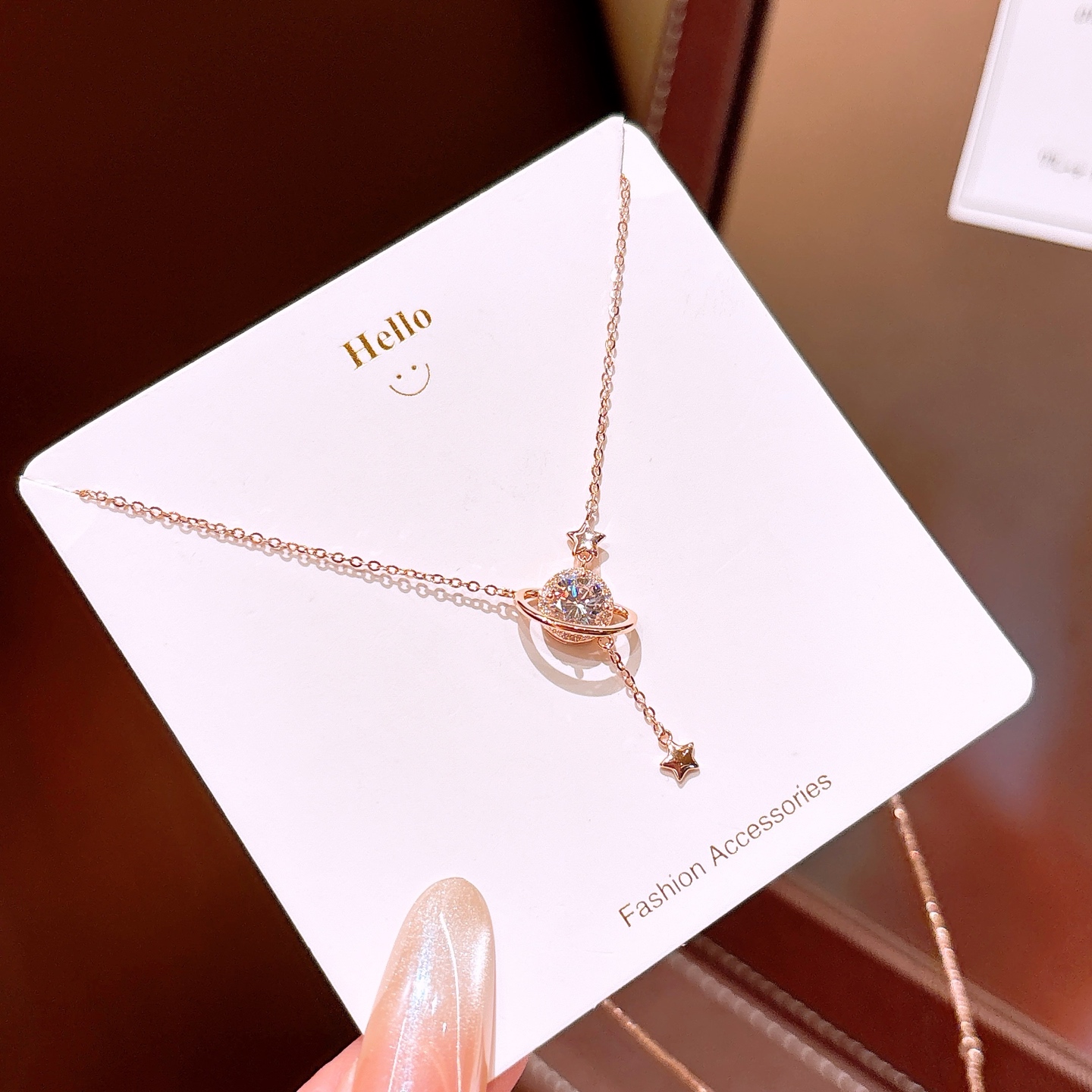 High Polish Silver Necklace Chic Housewarming Silver