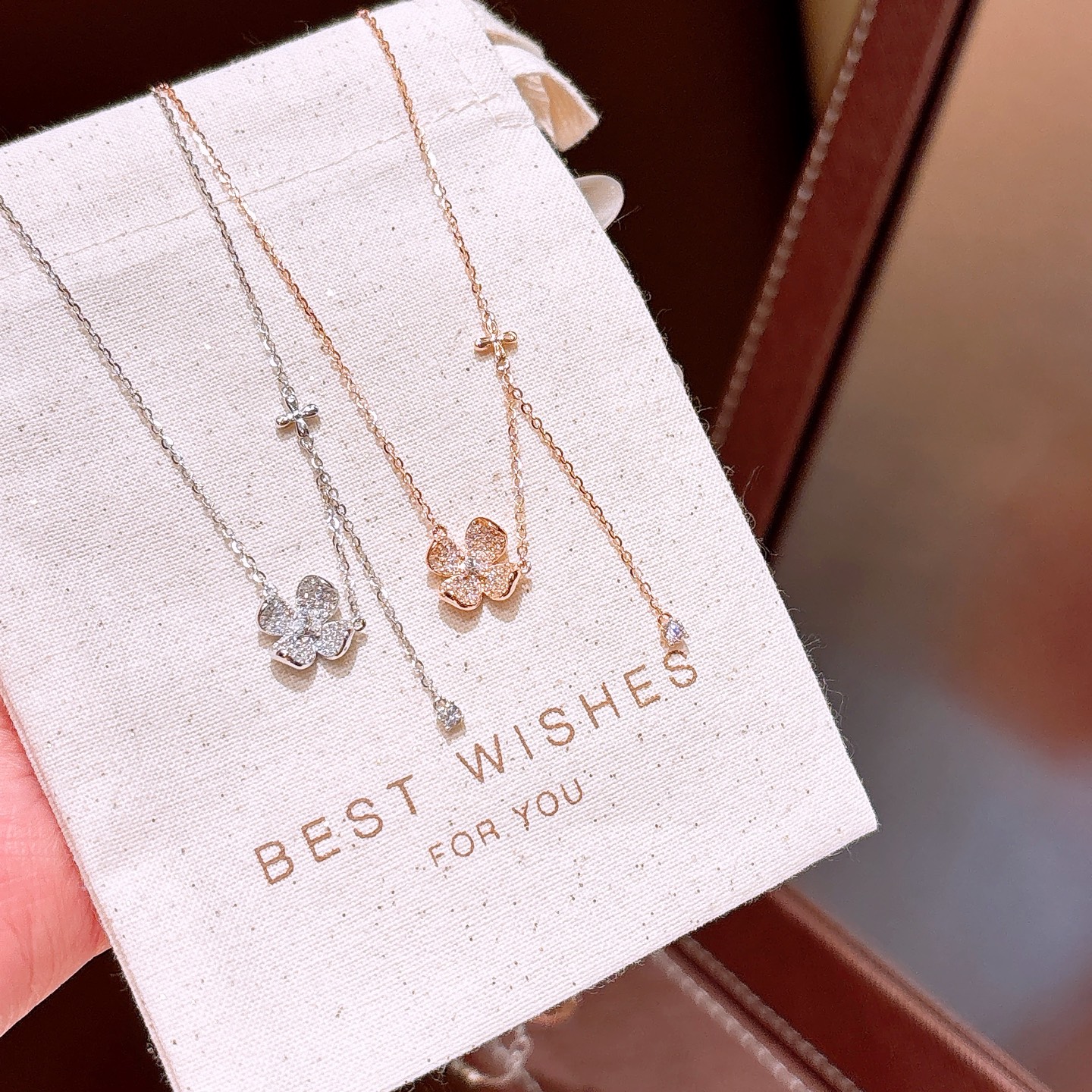 Nickel Free Silver Necklace Vintage Mother's Birthday Silver