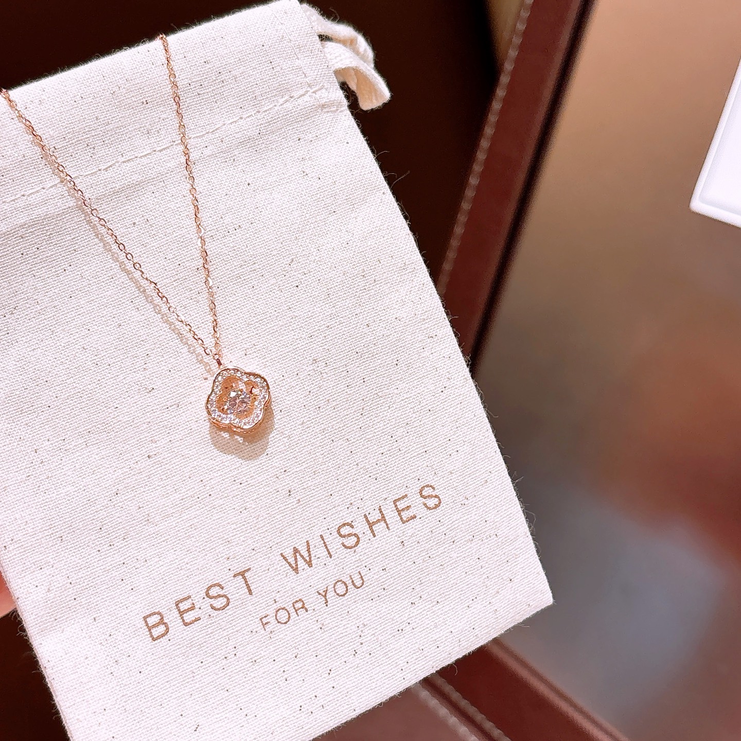 High Polish Silver Necklace Delicate Bestie Gift Silver