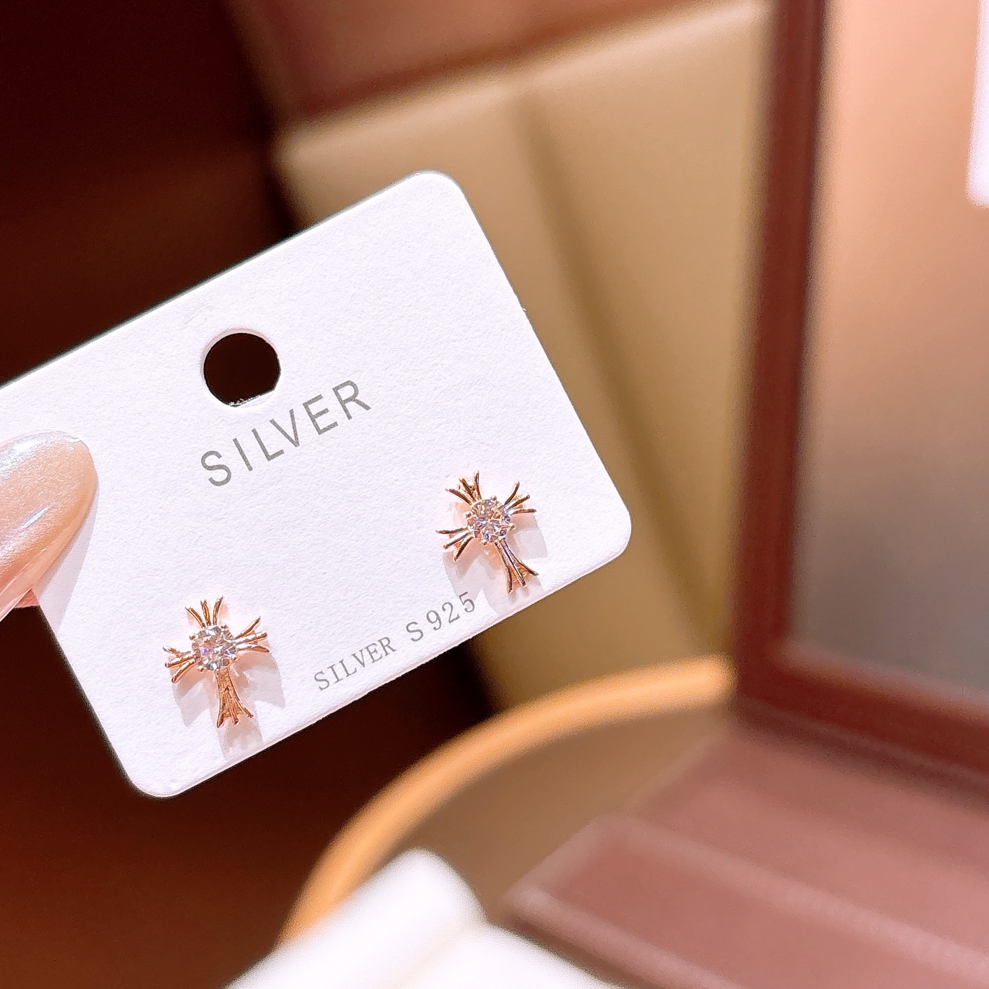 Fine Silver Earrings French Wedding Registration Silver