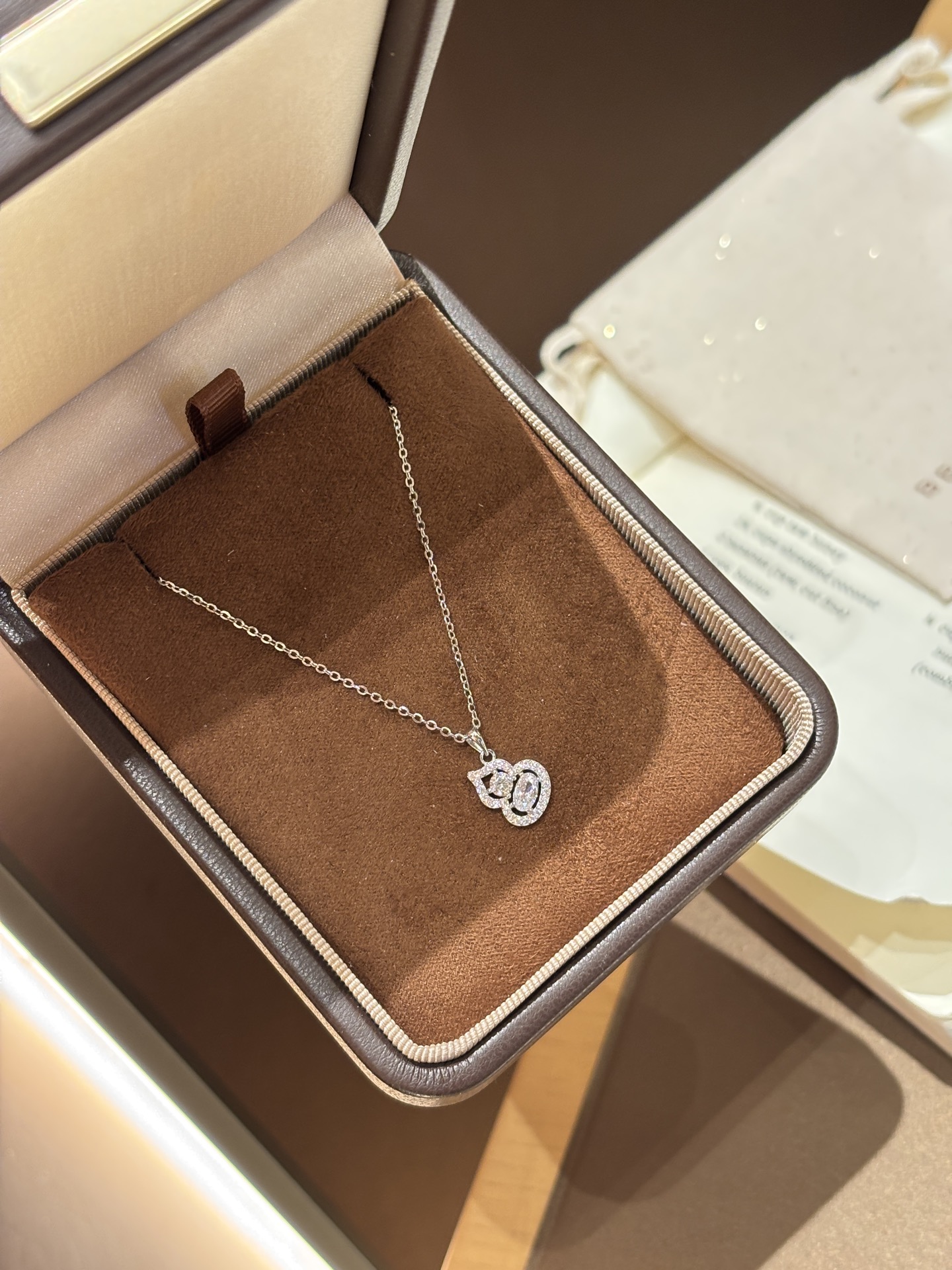 Fine Silver Necklace Korean Style Spring Festival Silver