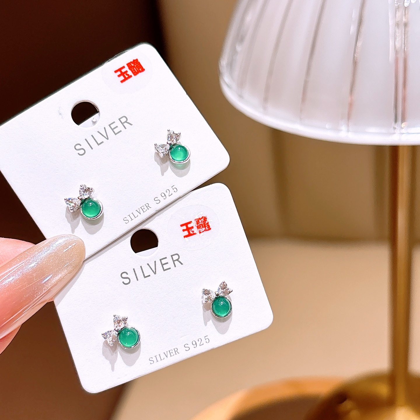 High Polish Silver Earrings Delicate Mother's Day Silver