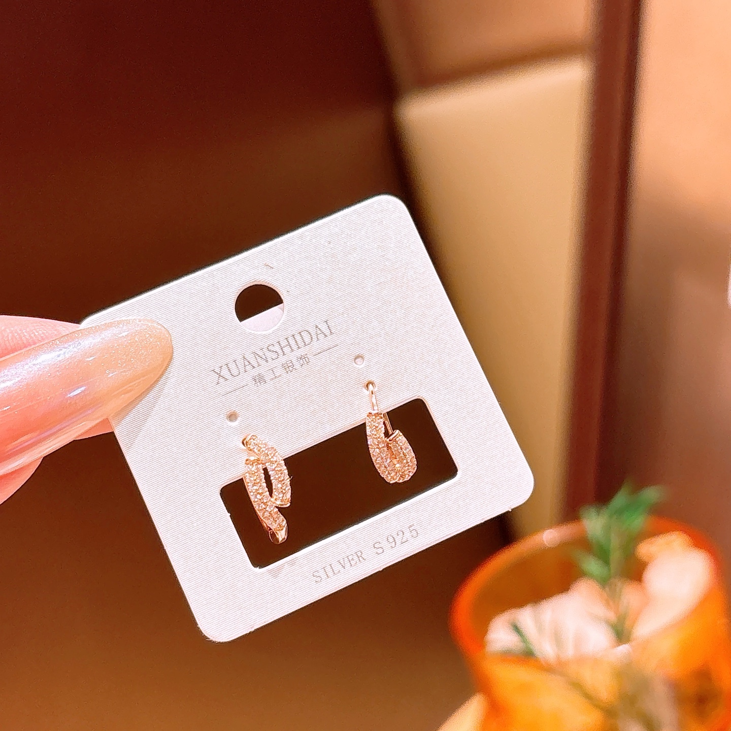 High Polish Silver Ear Cuffs Lively New Year Gold