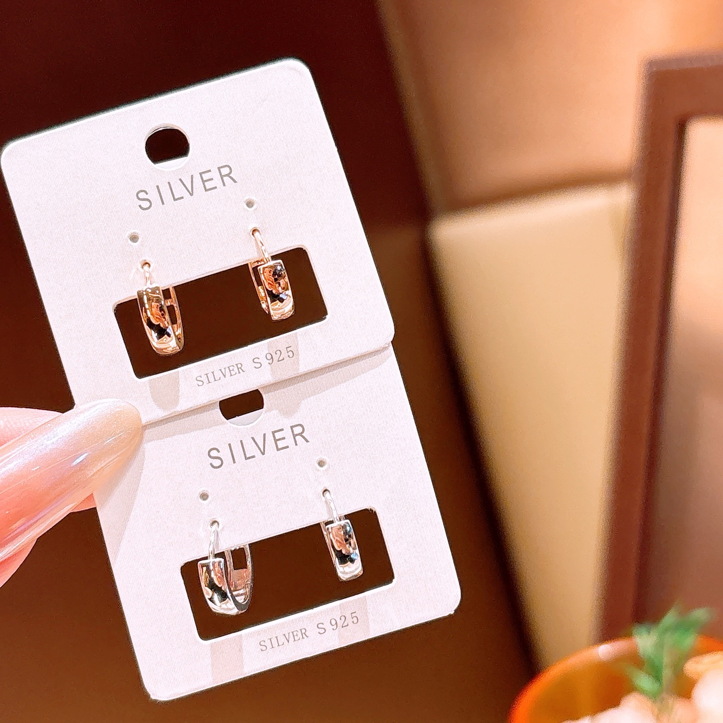 Hypoallergenic Silver Ear Cuffs Premium Housewarming Silver