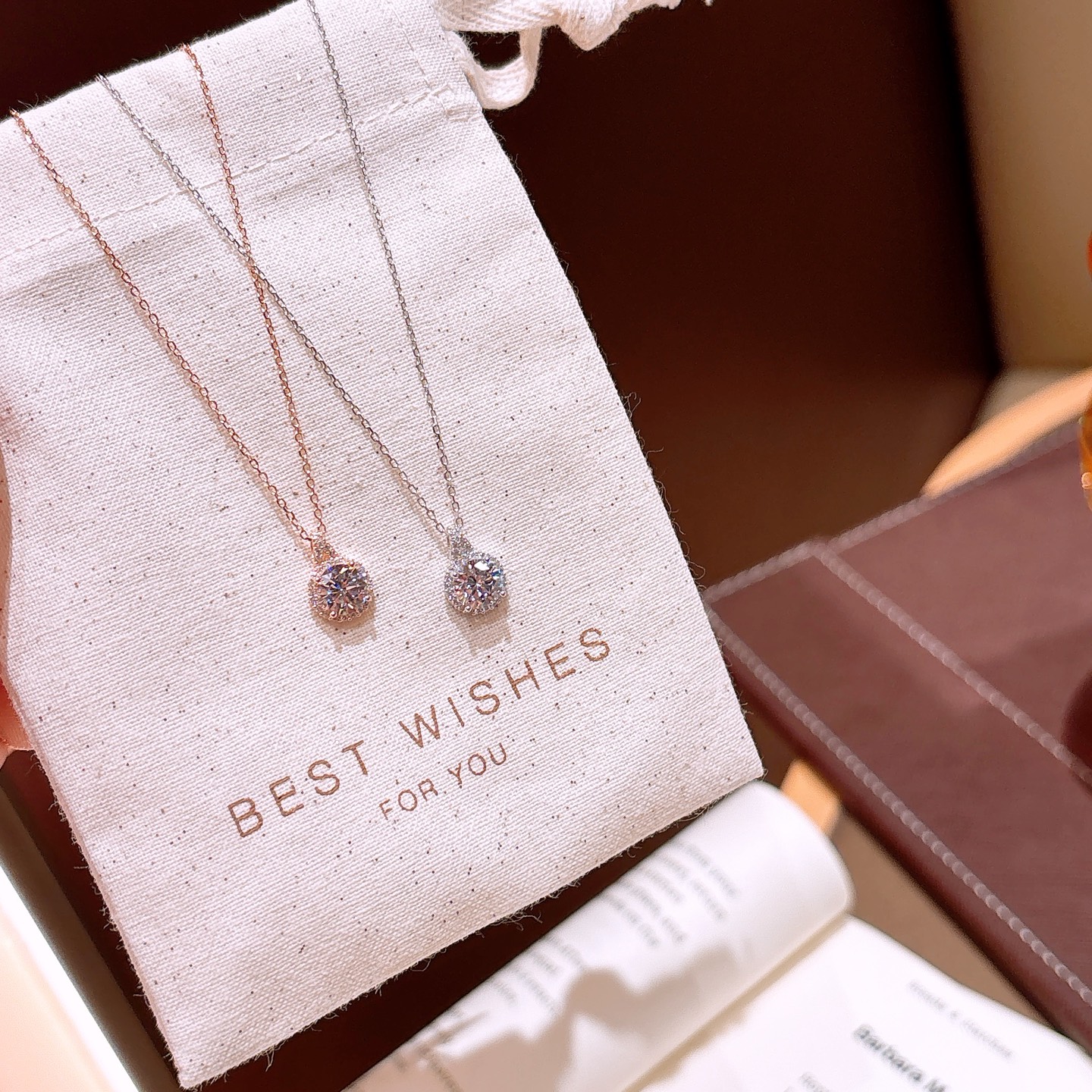 Low Allergy Silver Necklace Precision Graduation Gold