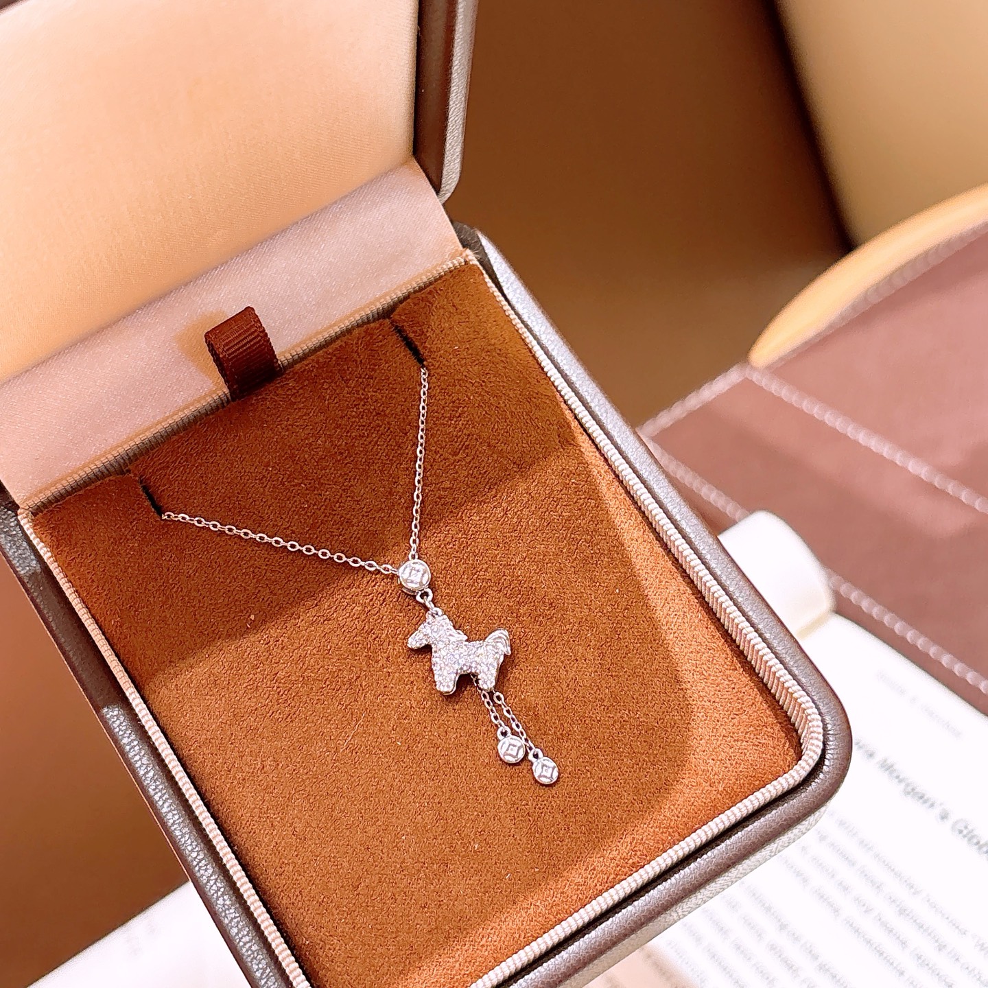 Low Allergy Silver Necklace Minimalist Wedding Silver