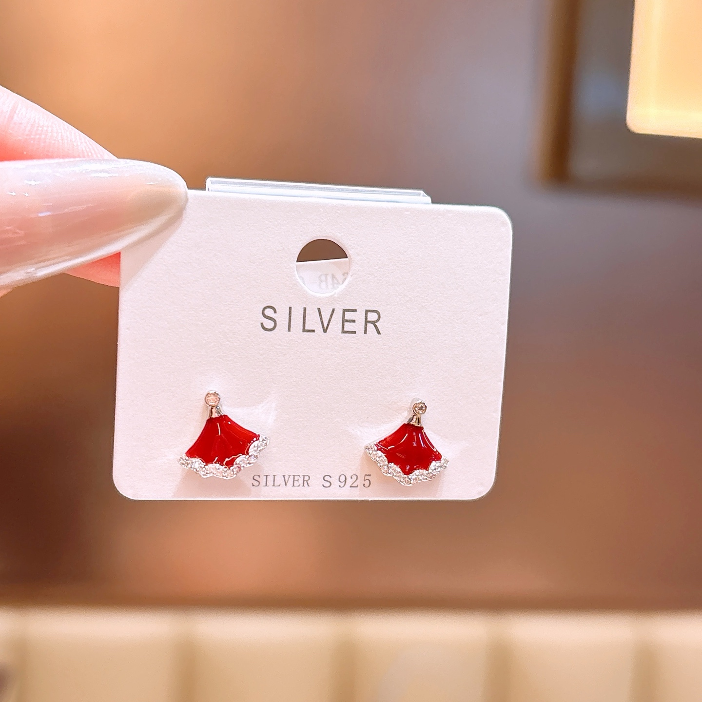 925 Silver Earrings Ultra Minimal Engagement Silver