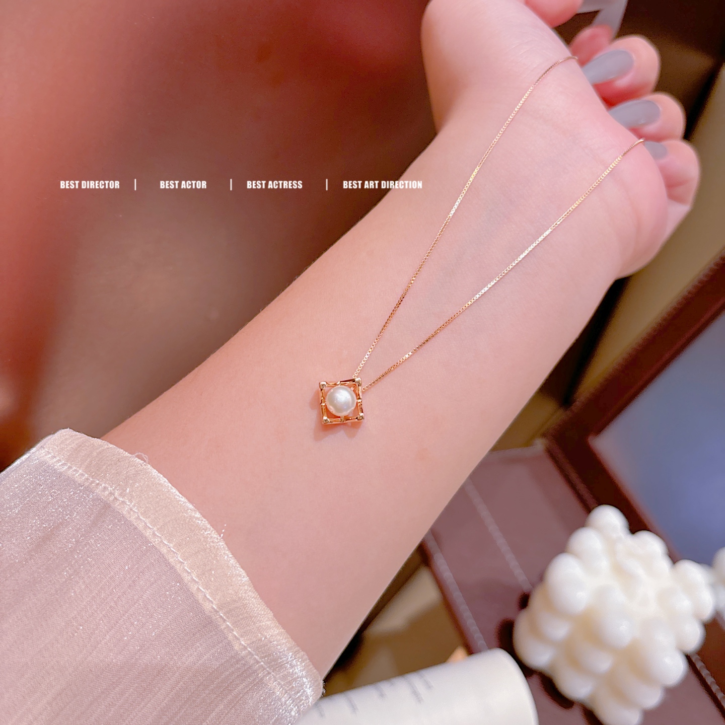 S925 Sterlingsilber Kette Rein Standesamt Silber