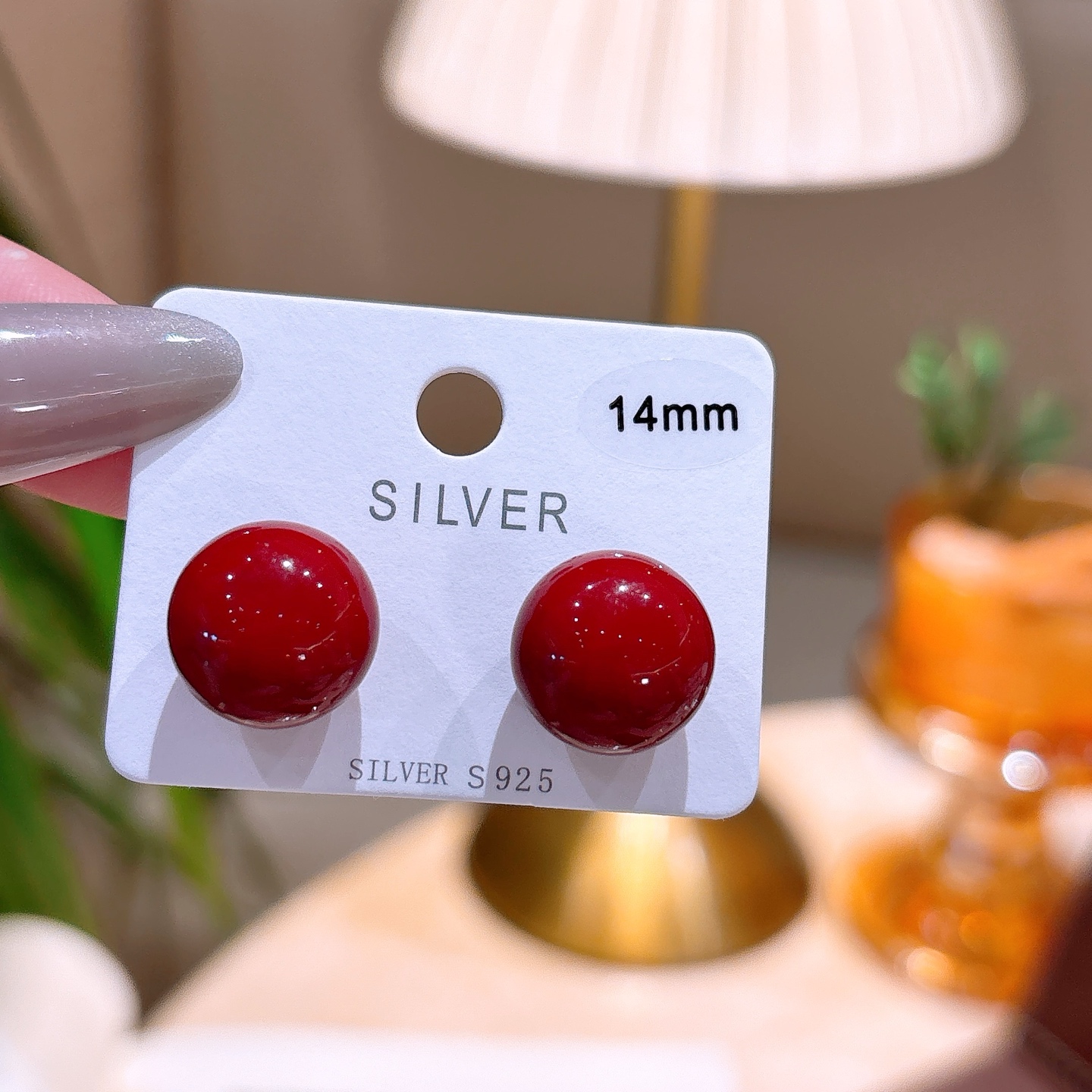 S925 Sterling Silver Earrings Forest Mother's Day Silver