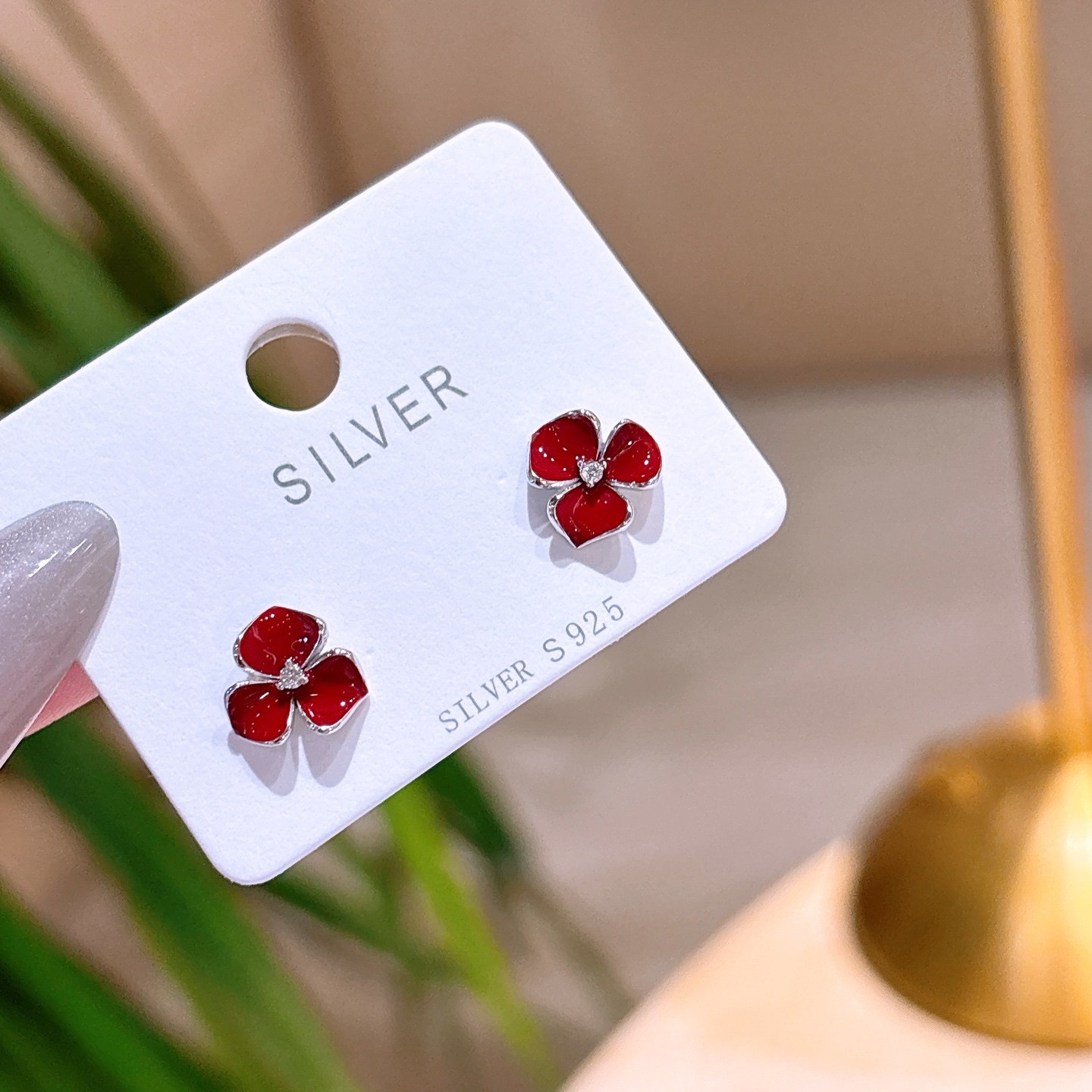 Hypoallergenic Silver Earrings Lively Birthday Silver