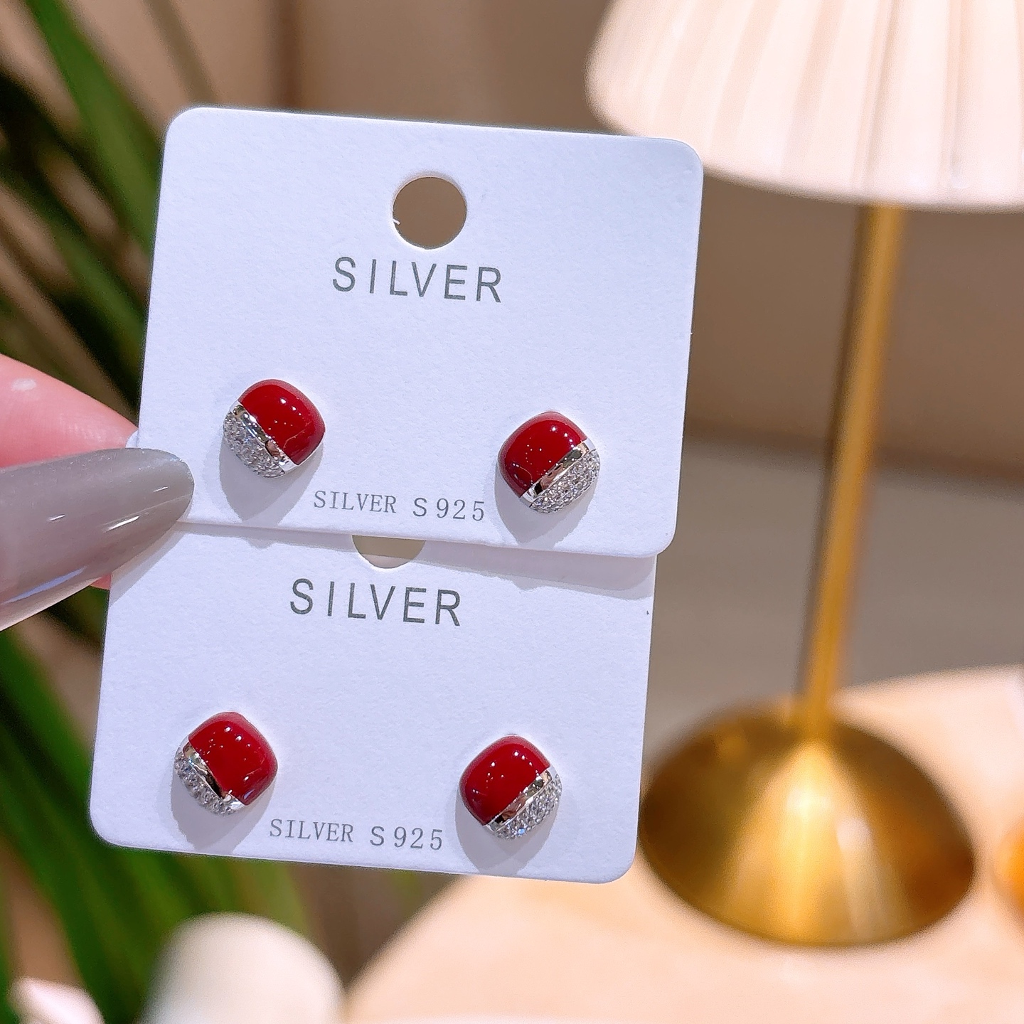 Fine Silver Earrings Precision Christmas Silver