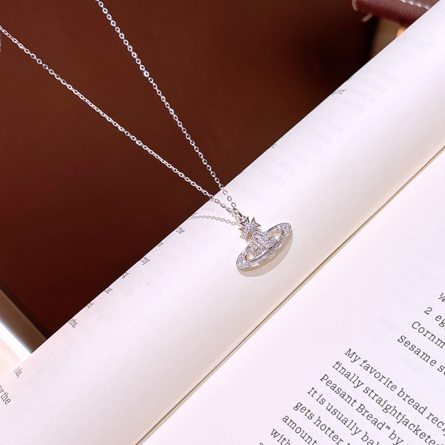 High Polish Silver Moissanite Necklace Elegant Christmas Gold