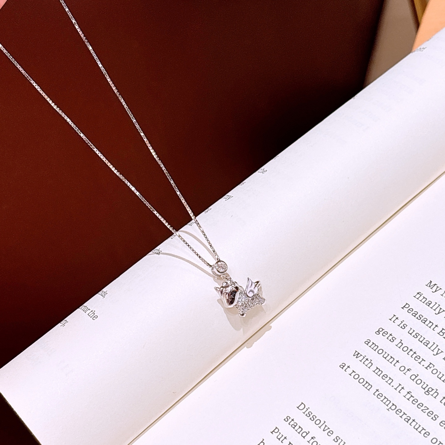 925 Silver Moissanite Necklace Precision Anniversary Silver