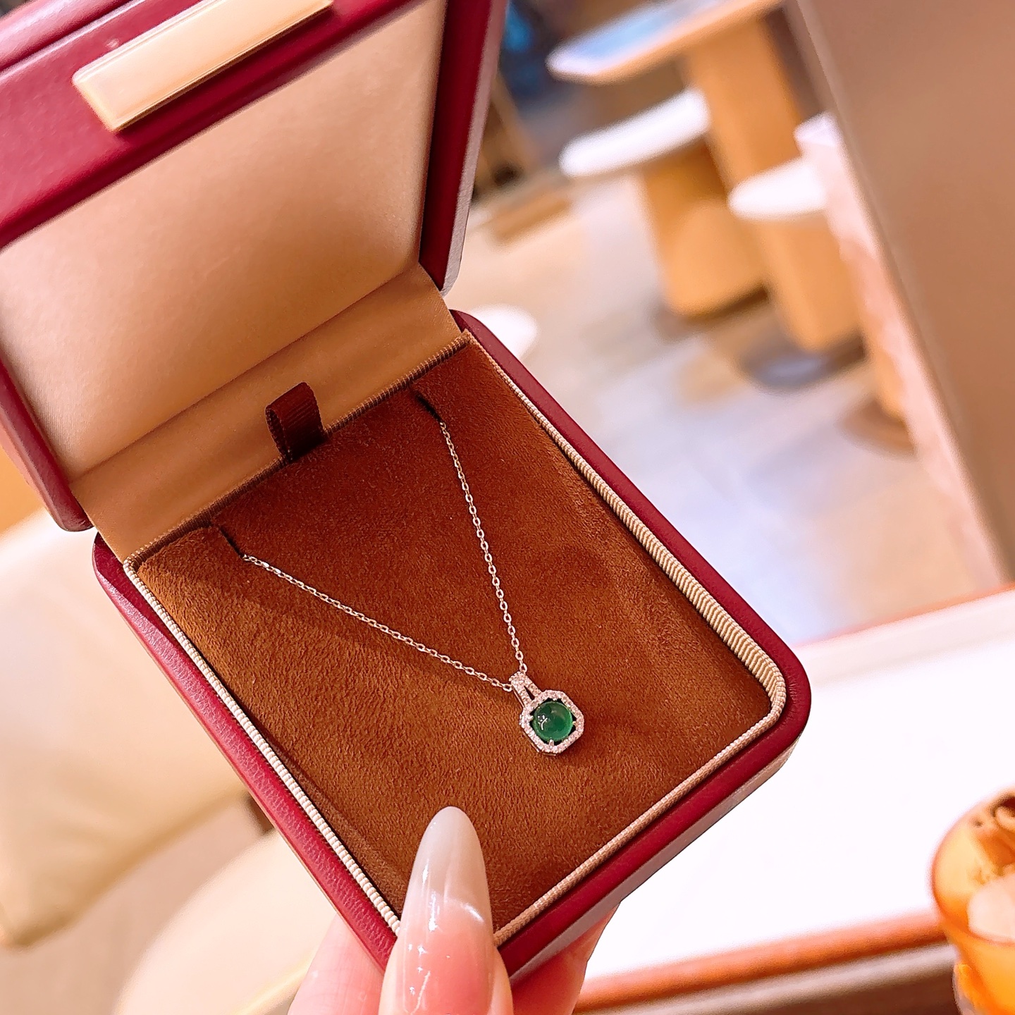 アーティスティック高品質シルバーネックレスゴールド 通勤