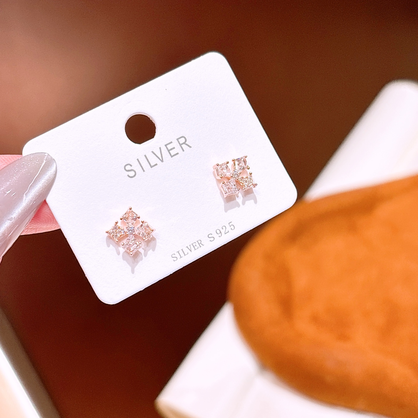 Nickel Free Silver Earrings Soft Bestie Gift Silver